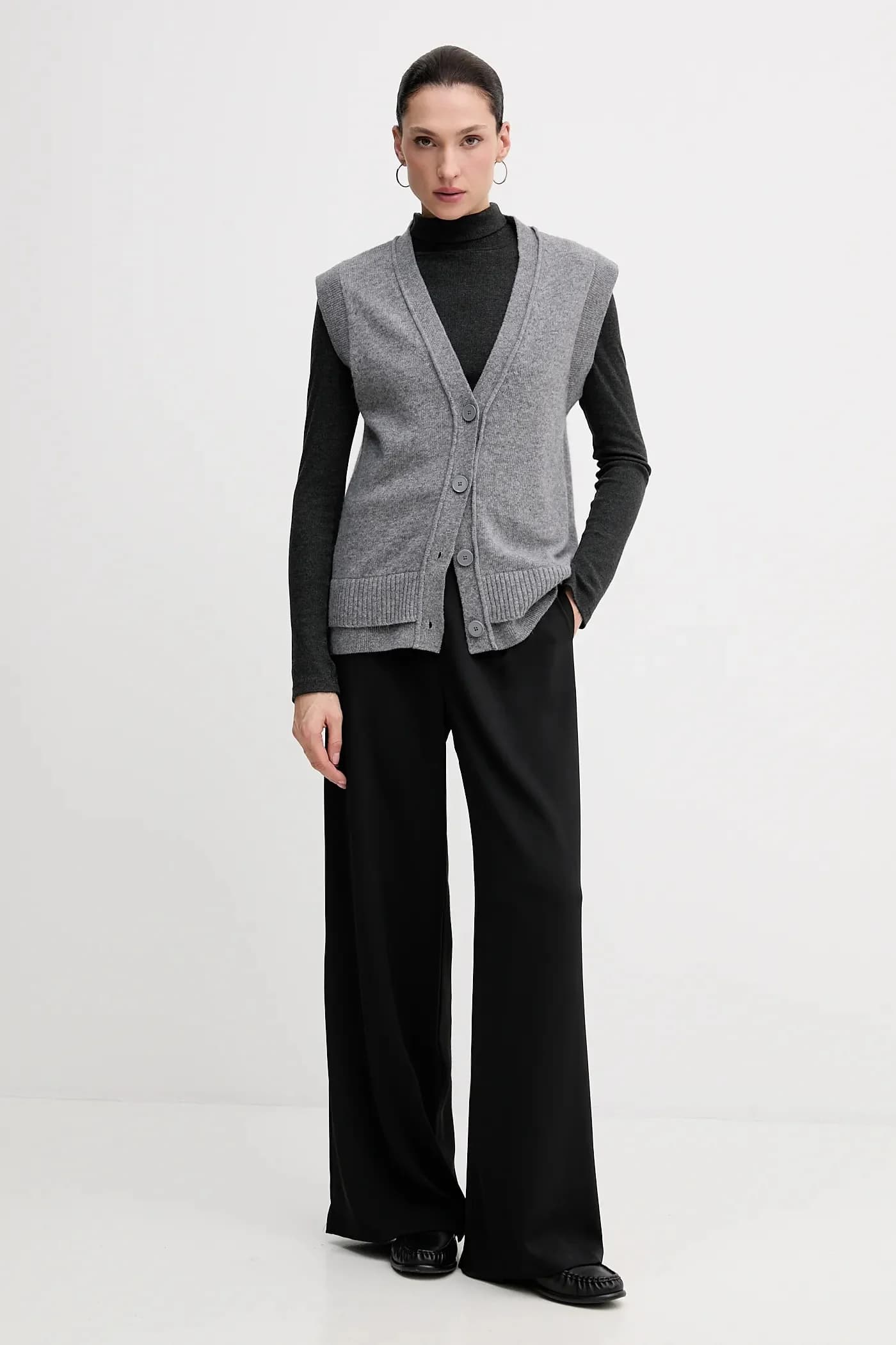 Жилет с добавлением шерсти - фото 2