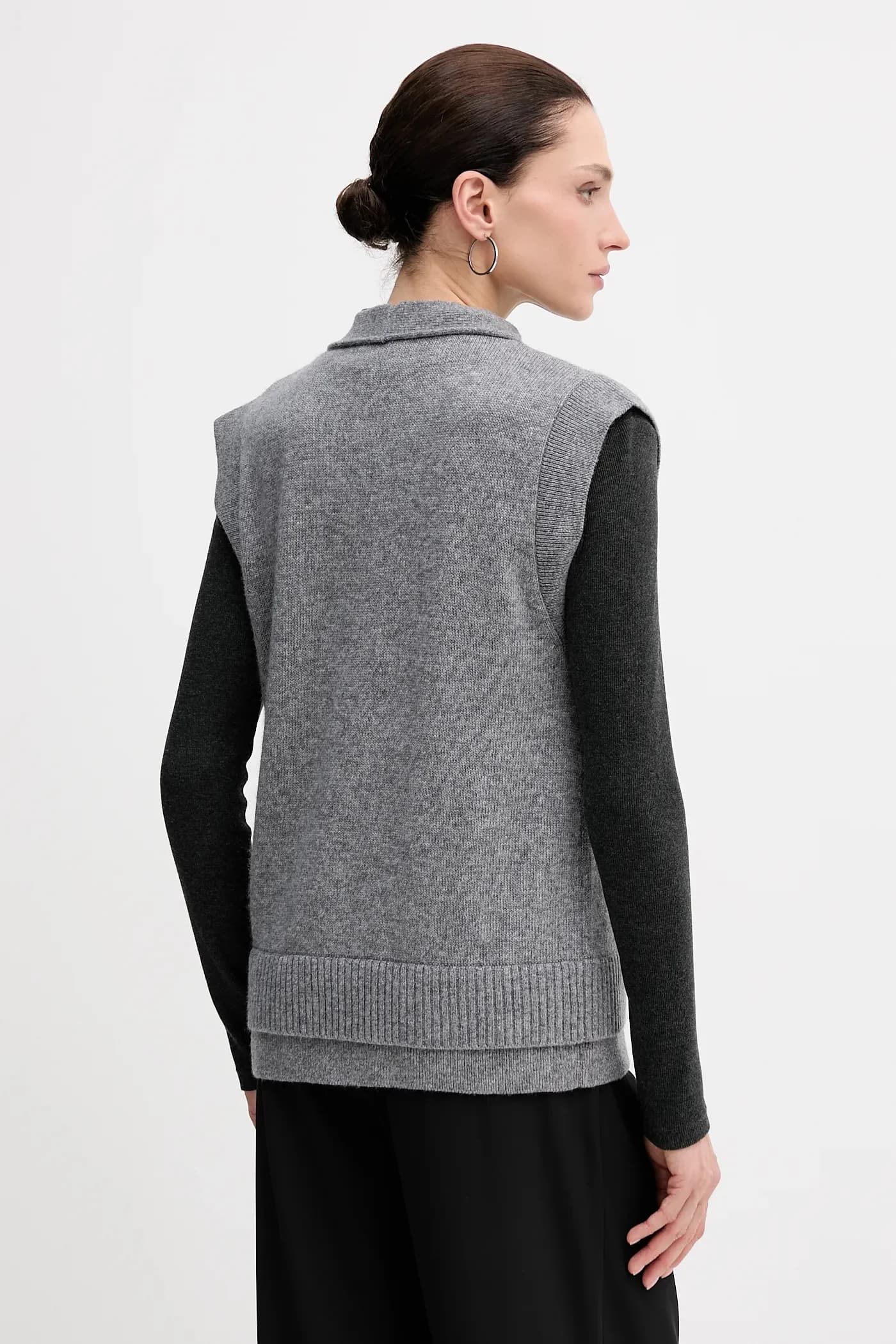 Жилет с добавлением шерсти - фото 3