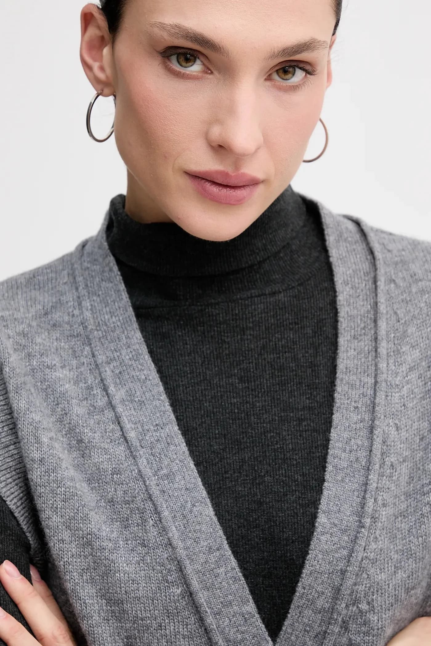 Жилет с добавлением шерсти - фото 4