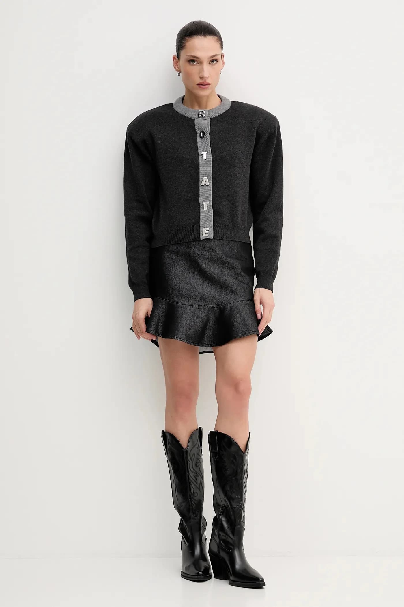 Кардиган с шерстью - фото 2