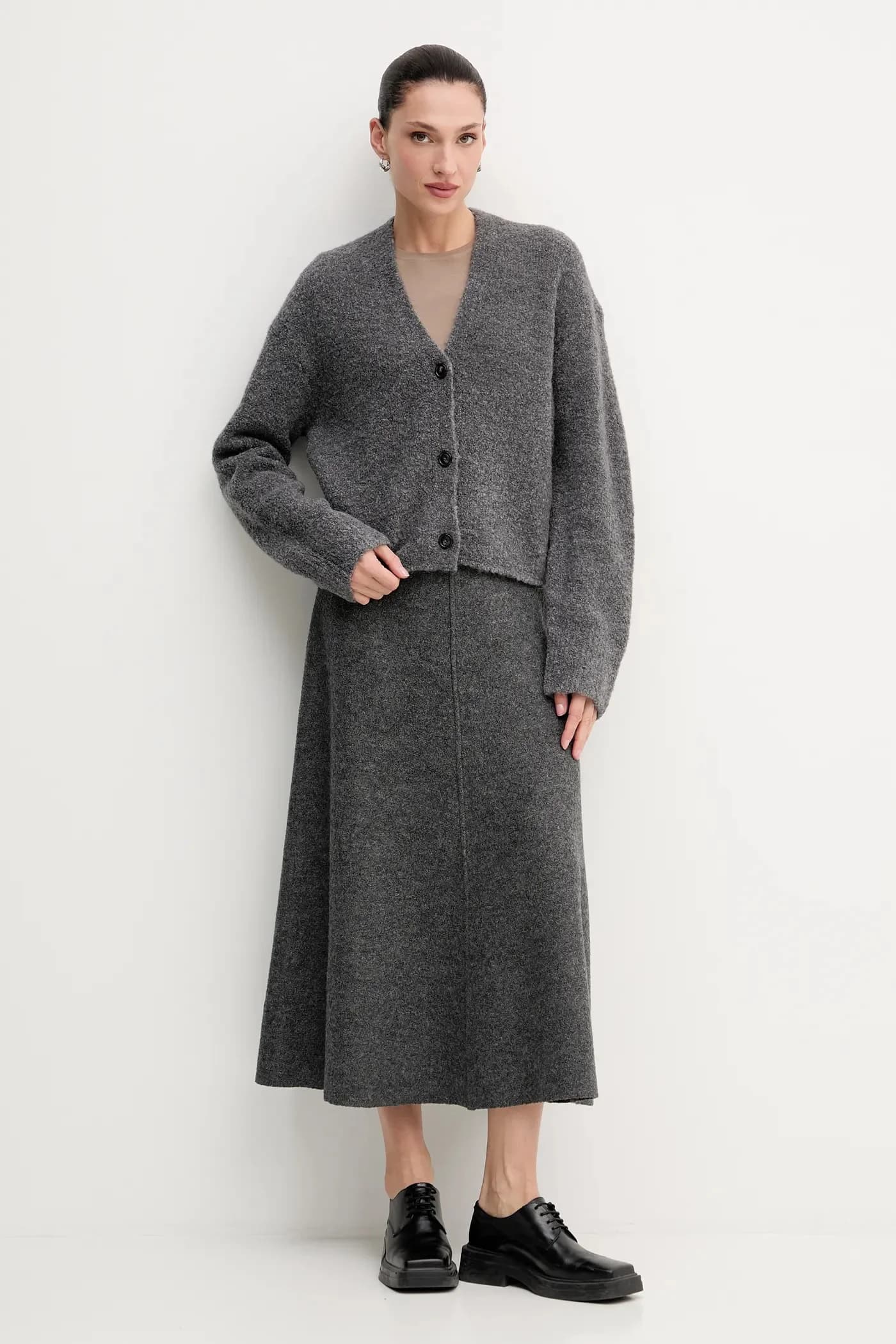 Кардиган с шерстью - фото 2