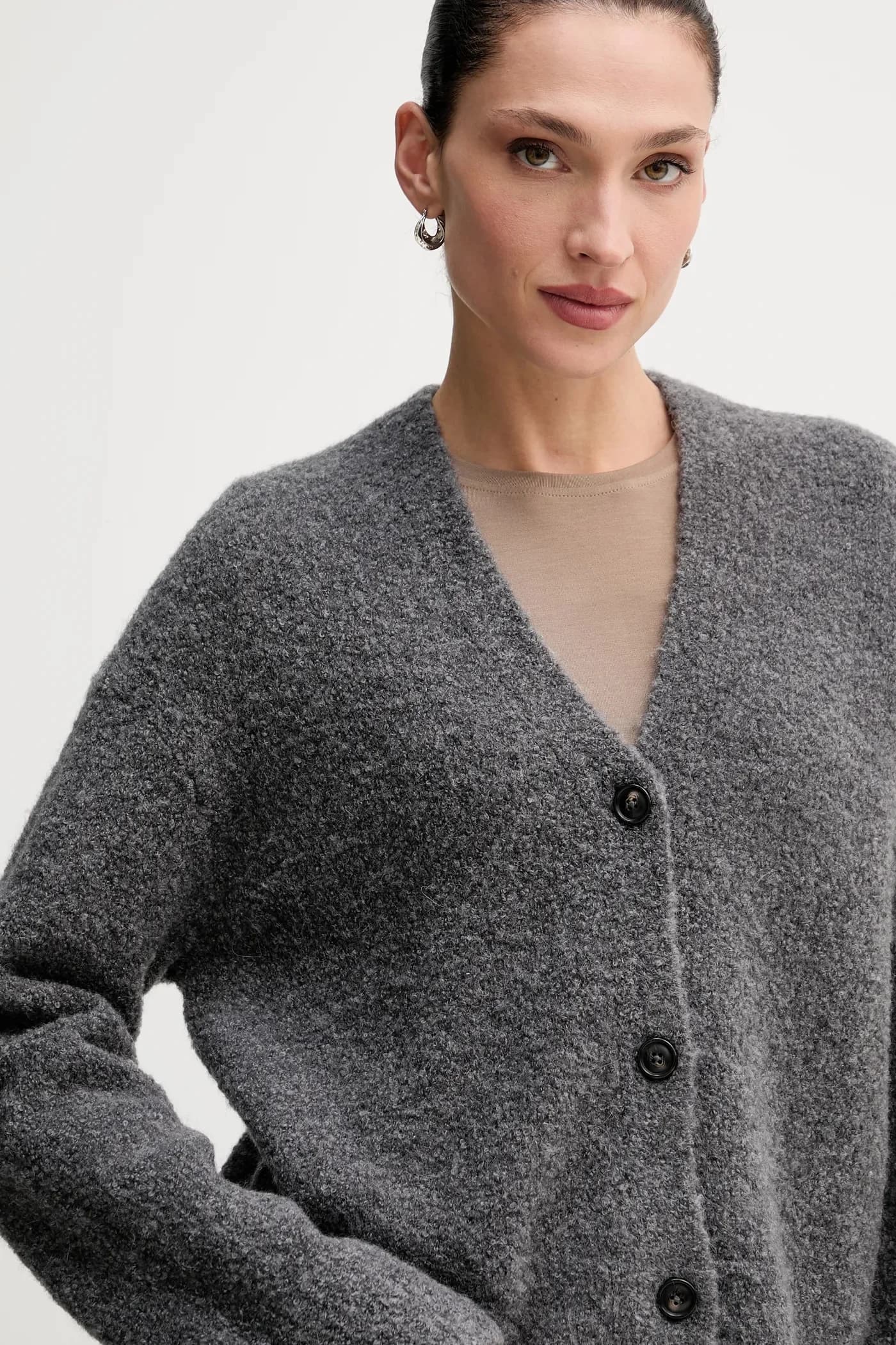 Кардиган с шерстью - фото 4