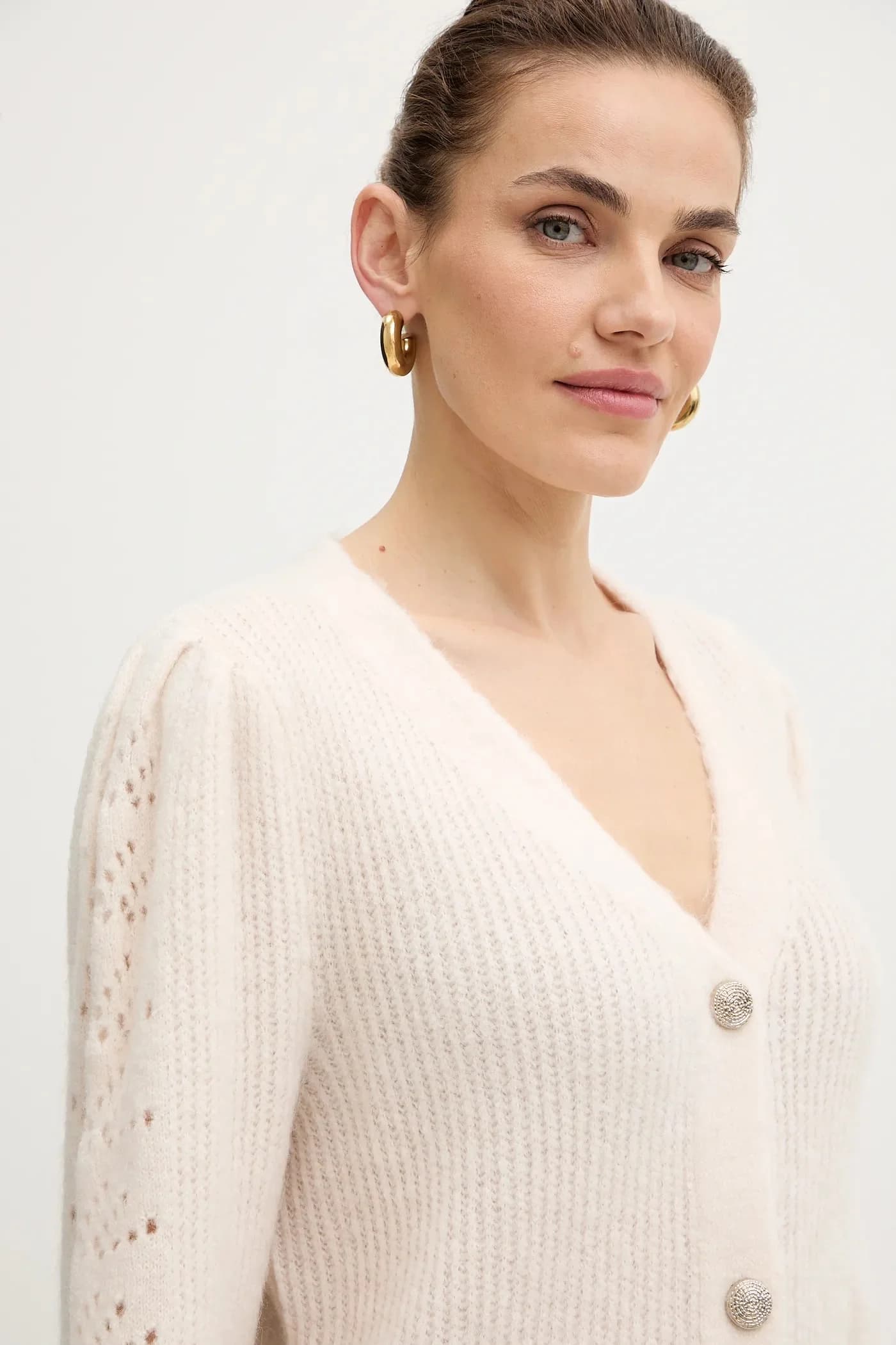 Кардиган с шерстью - фото 4