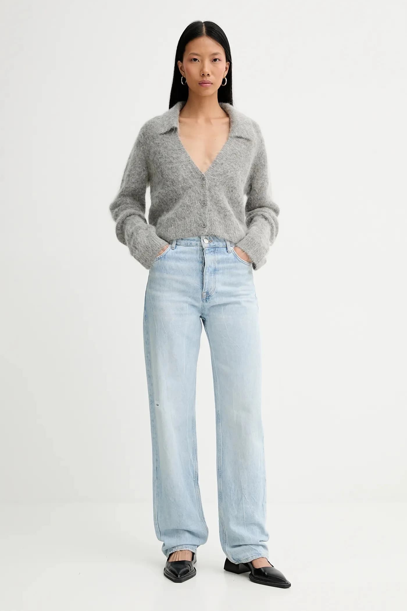 Кардиган из шерсти ROXAS - фото 2