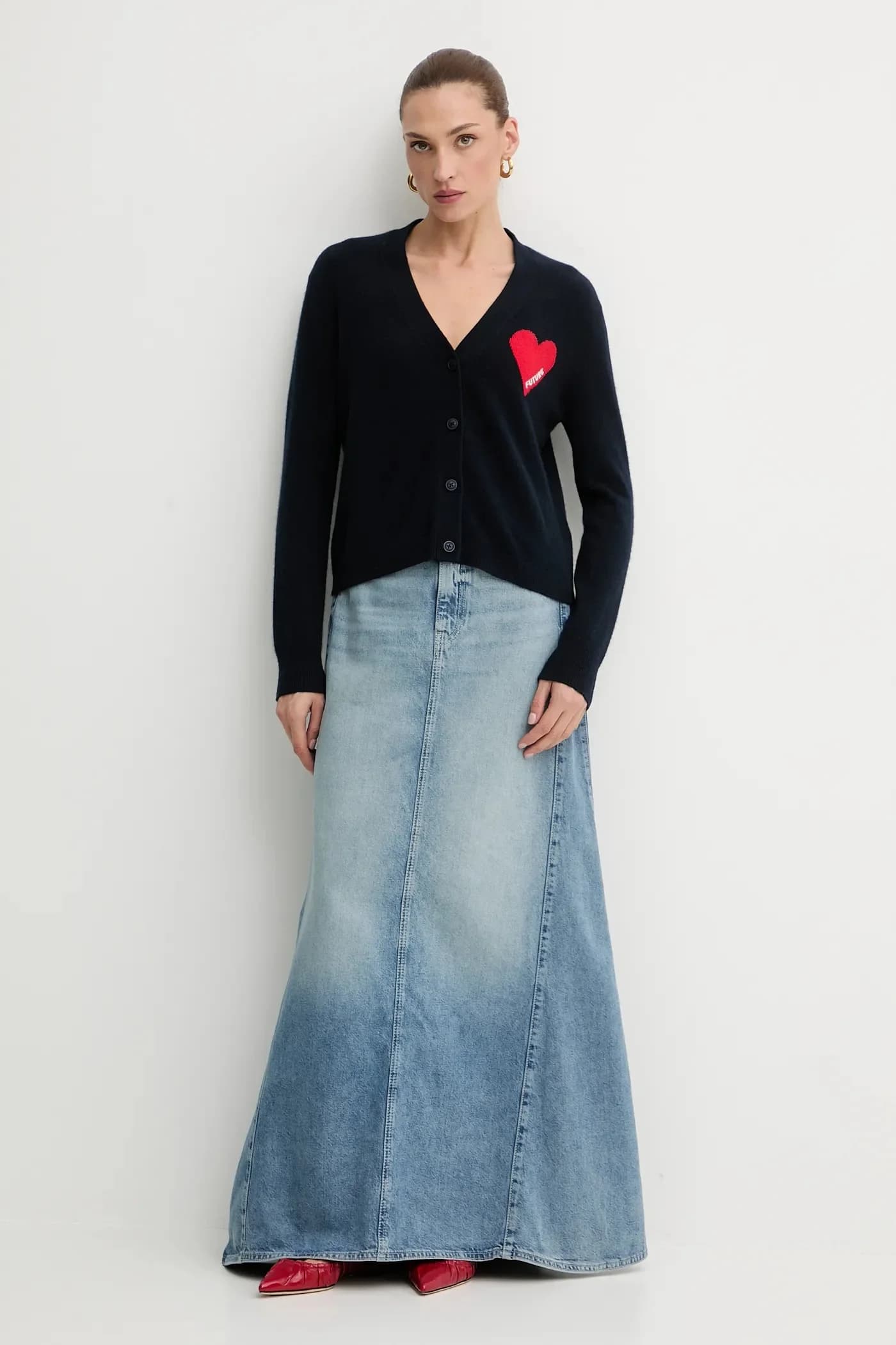 Кашемировый кардиган - фото 2