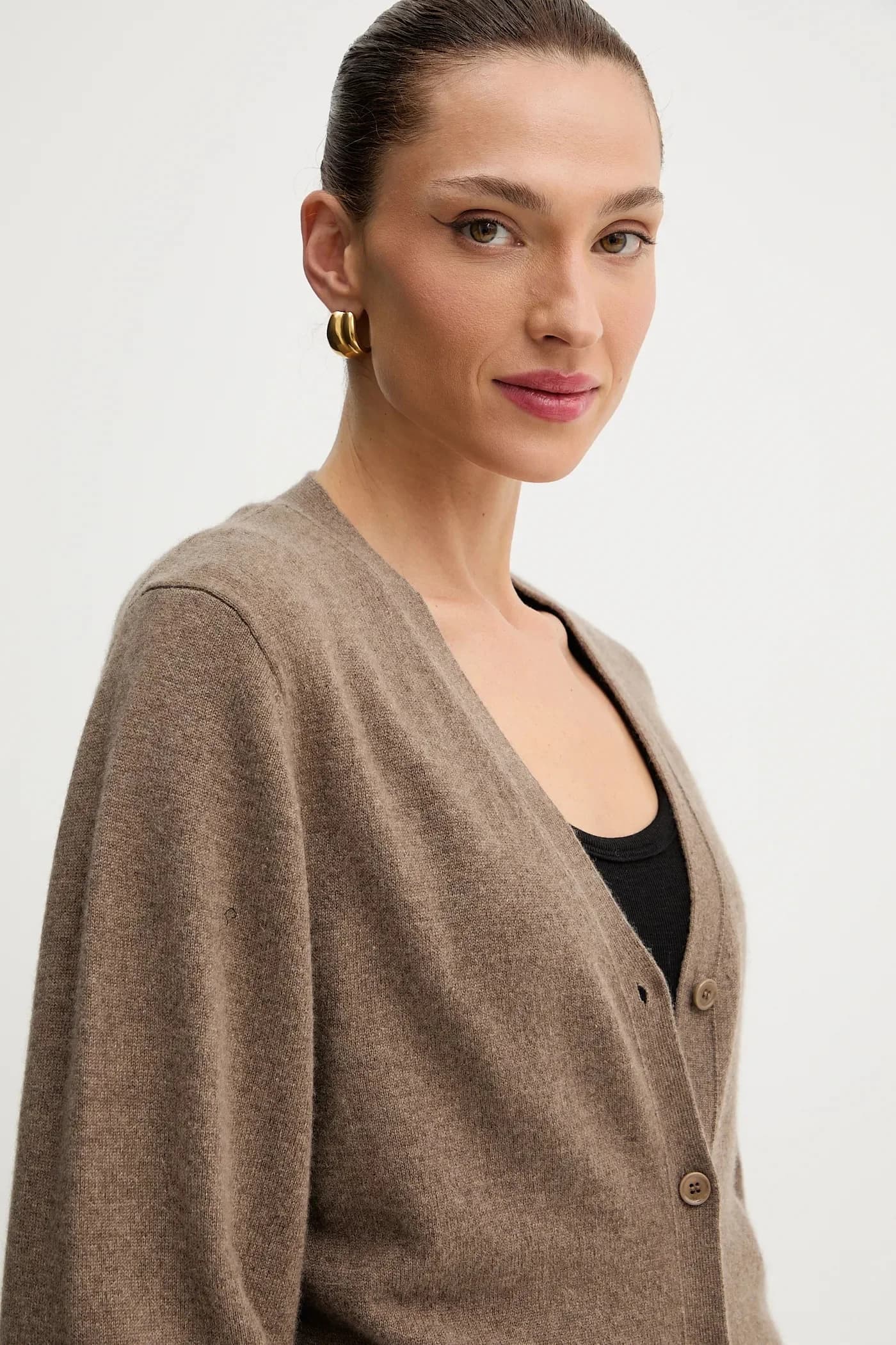 Кашемировый кардиган Fuvrona - фото 4