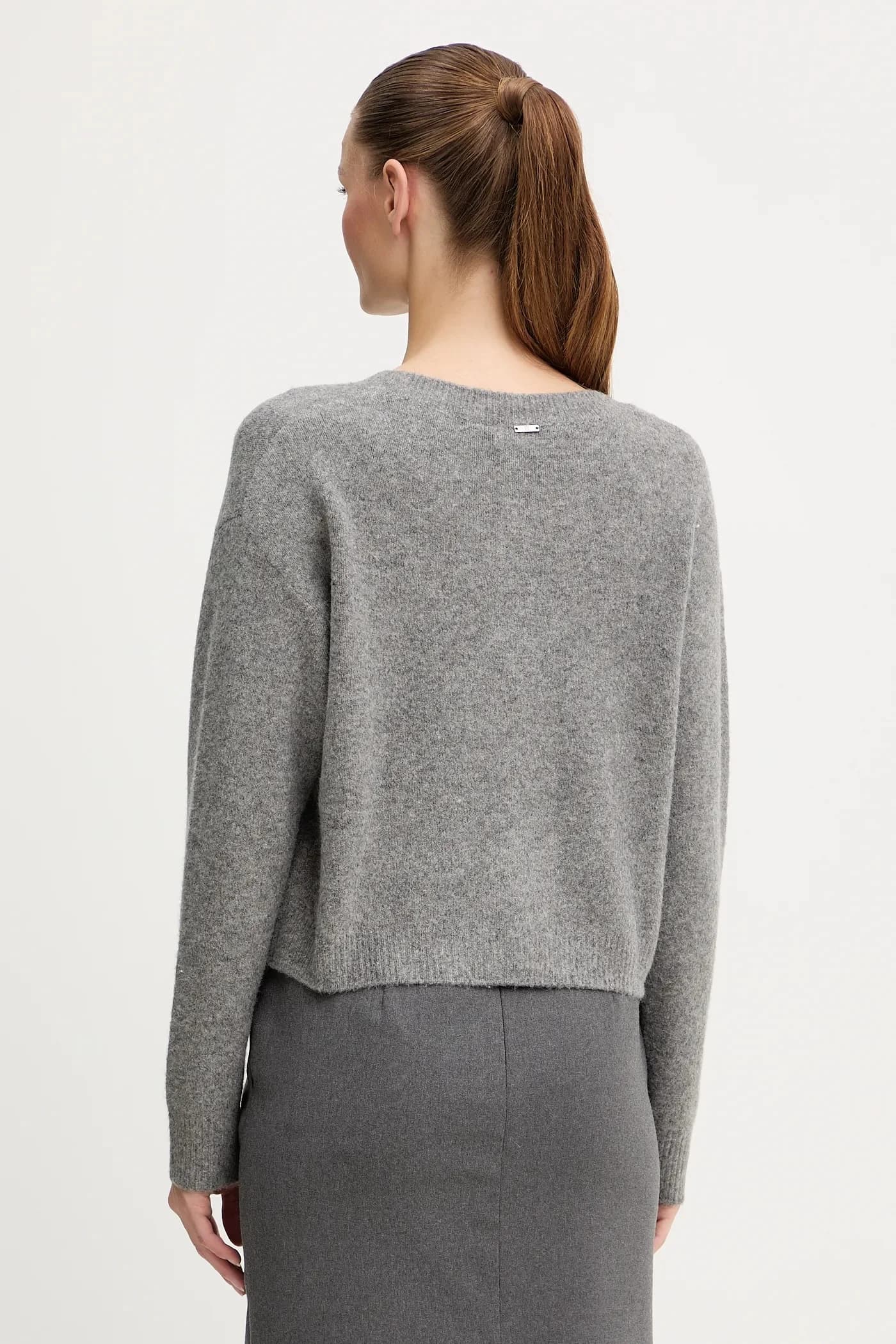 Кардиган из смесовой шерсти - фото 3