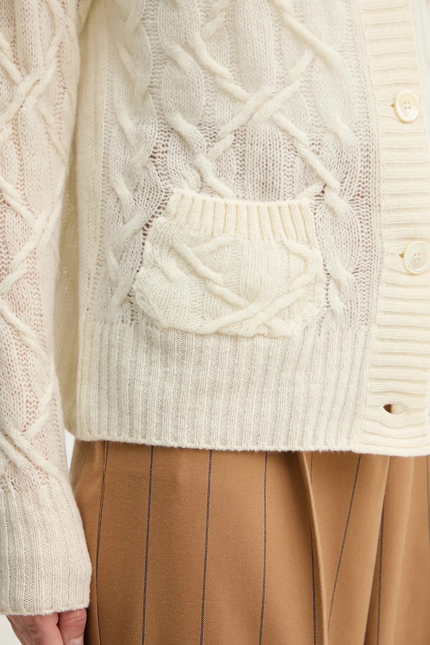 Шерстяной кардиган - фото 6