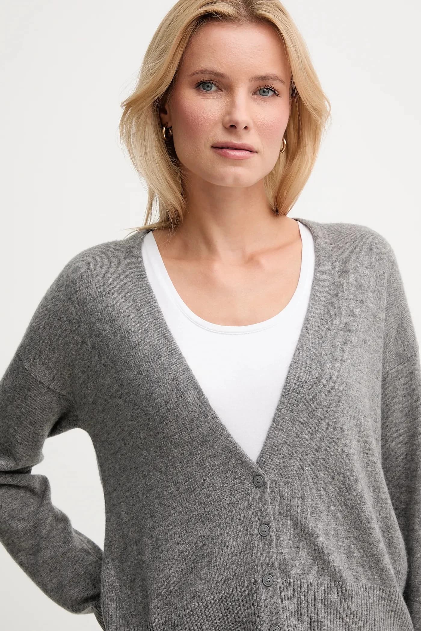 Кардиган с шерстью - фото 4