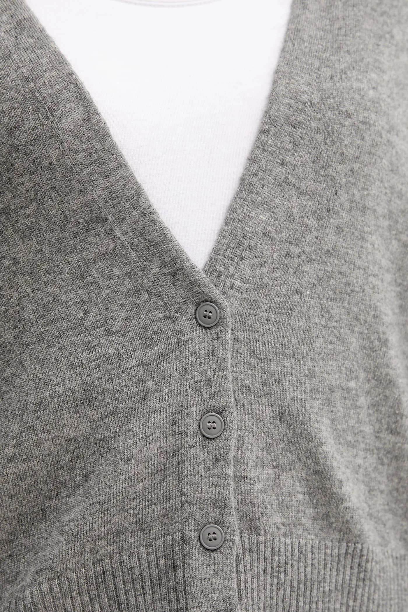 Кардиган с шерстью - фото 5