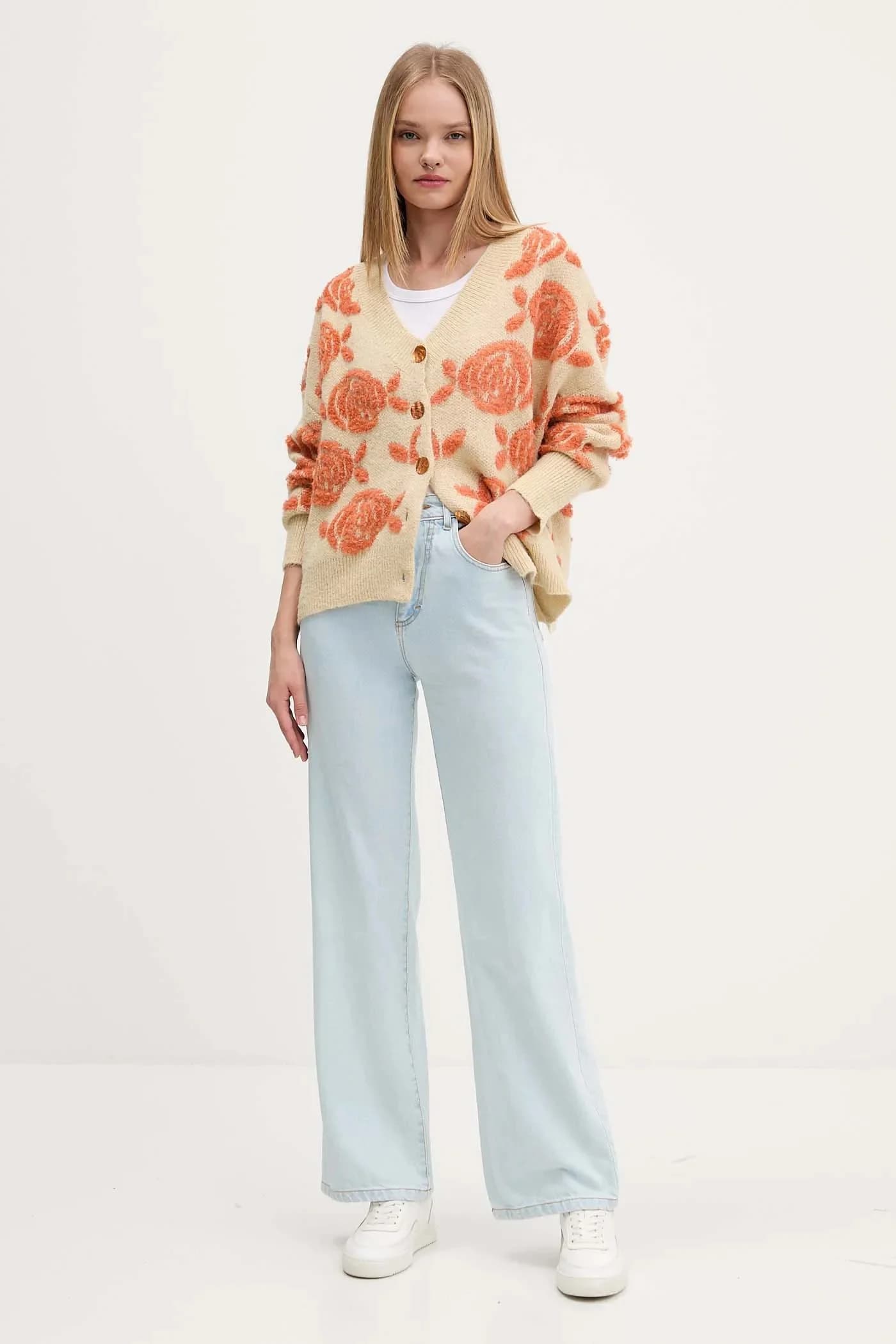 Кардиган CARTER из смесовой шерсти - фото 2