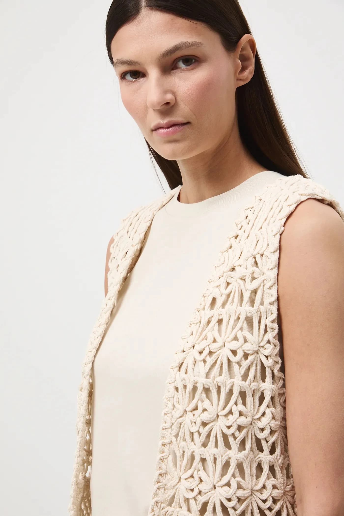 Хлопковый жилет - фото 4