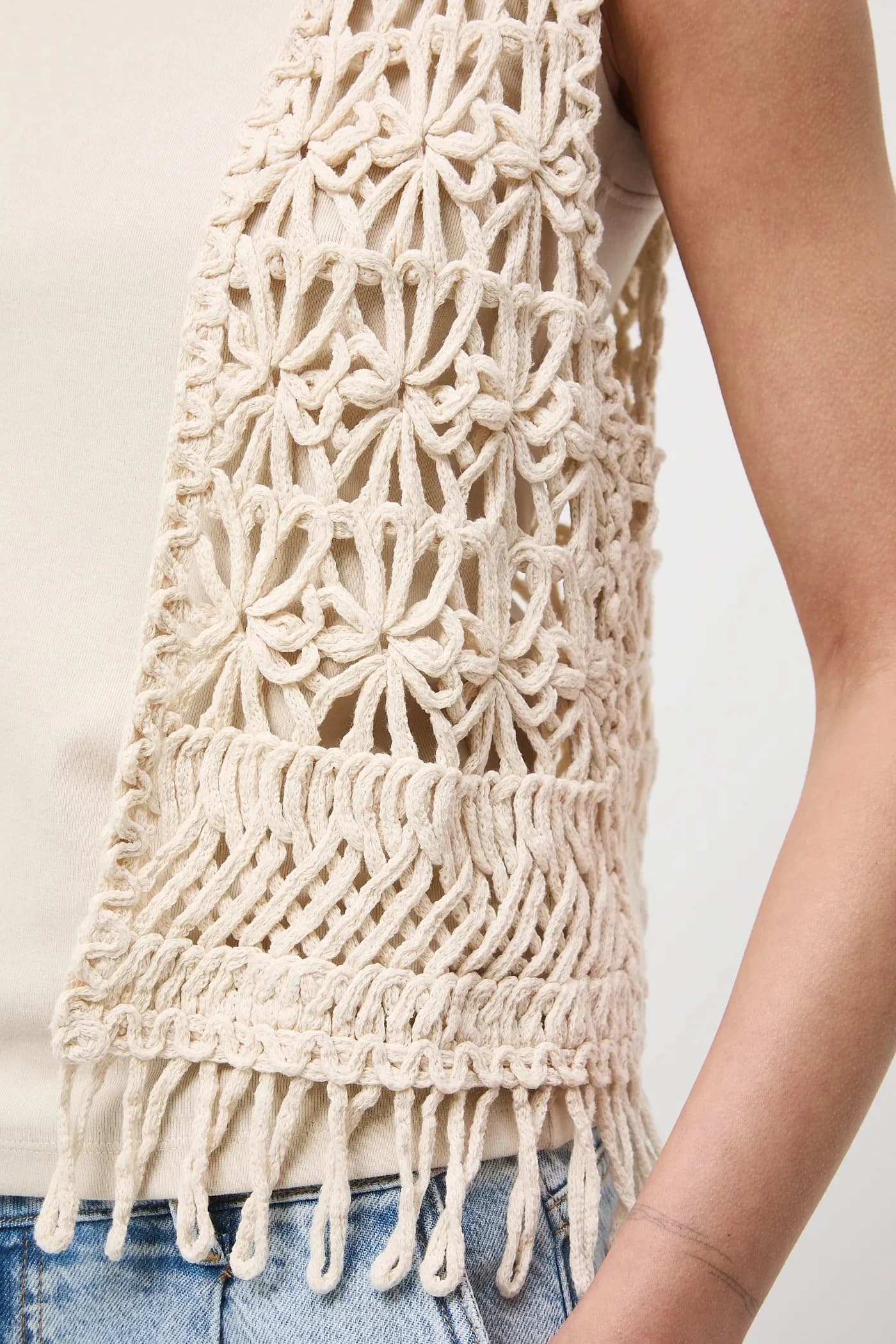 Хлопковый жилет - фото 5