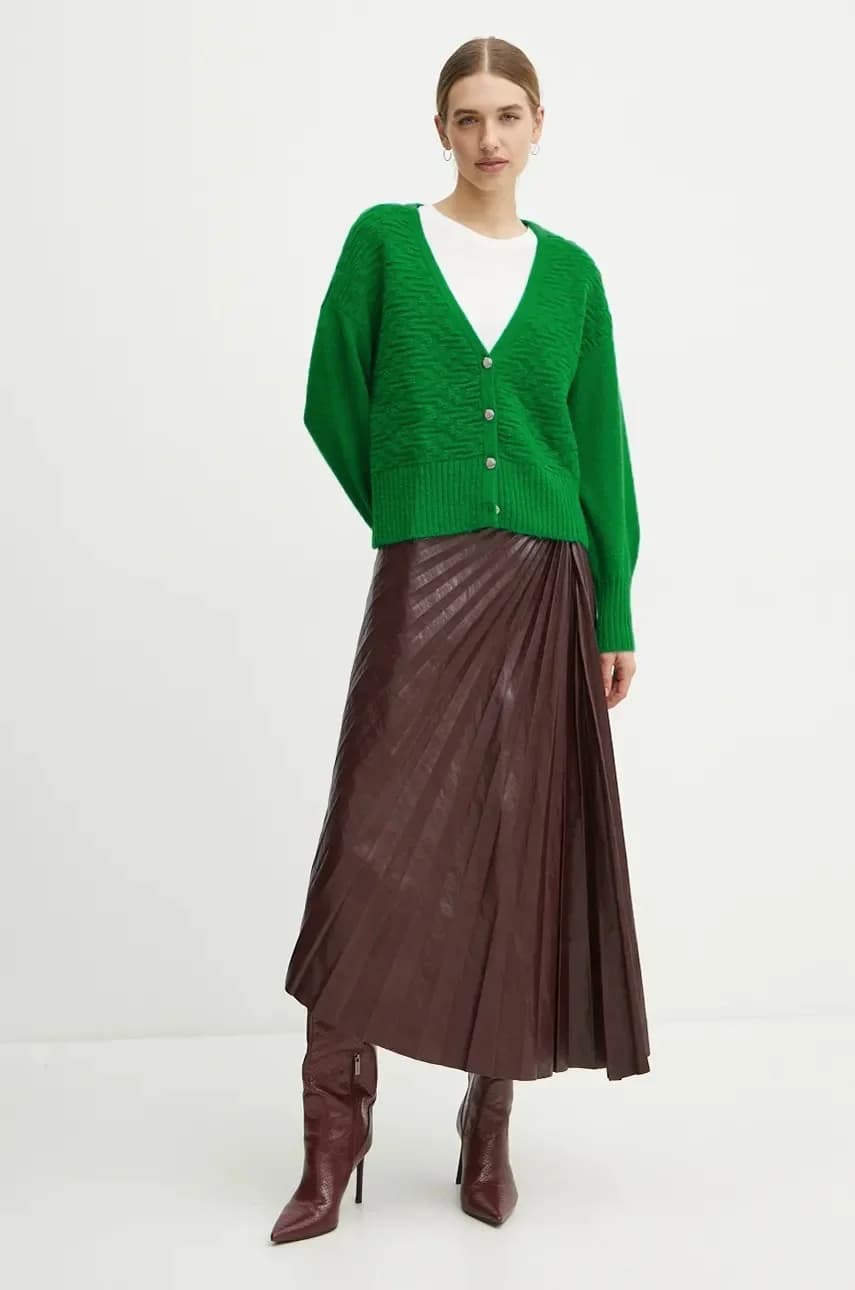 Кардиган из смесовой шерсти MSOURI. - фото 2