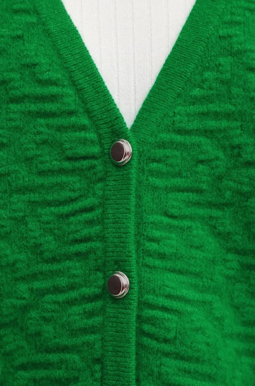 Кардиган из смесовой шерсти MSOURI. - фото 5