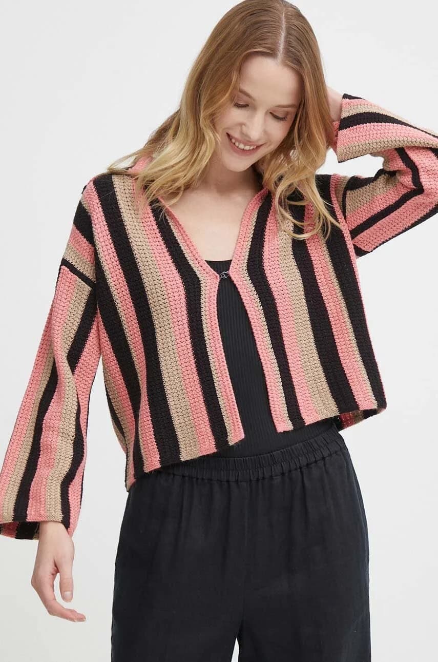 Кардиган из смесового льна