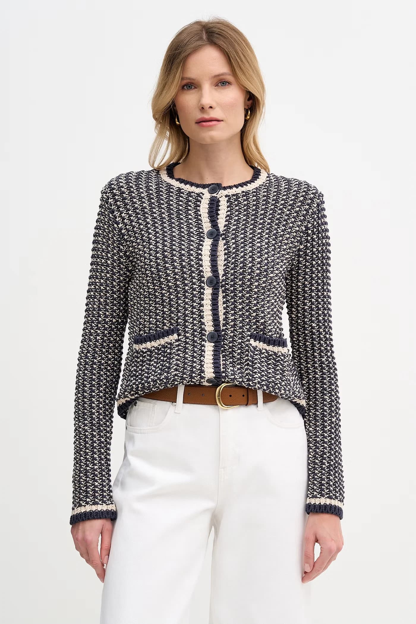 Женский хлопковый кардиган