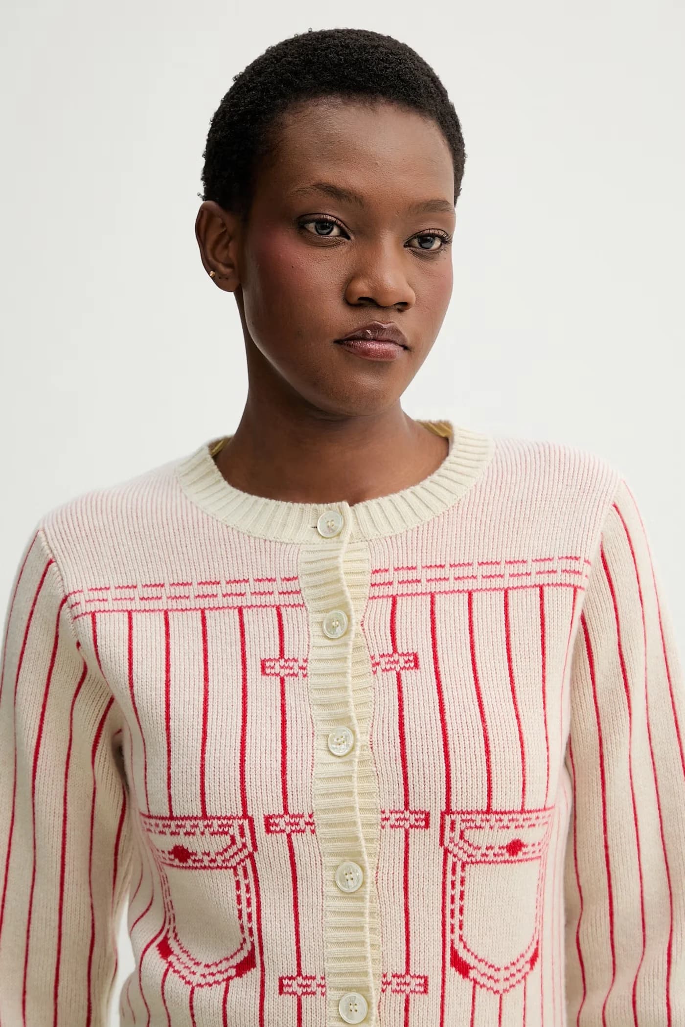 Кардиган с шерстью - фото 4