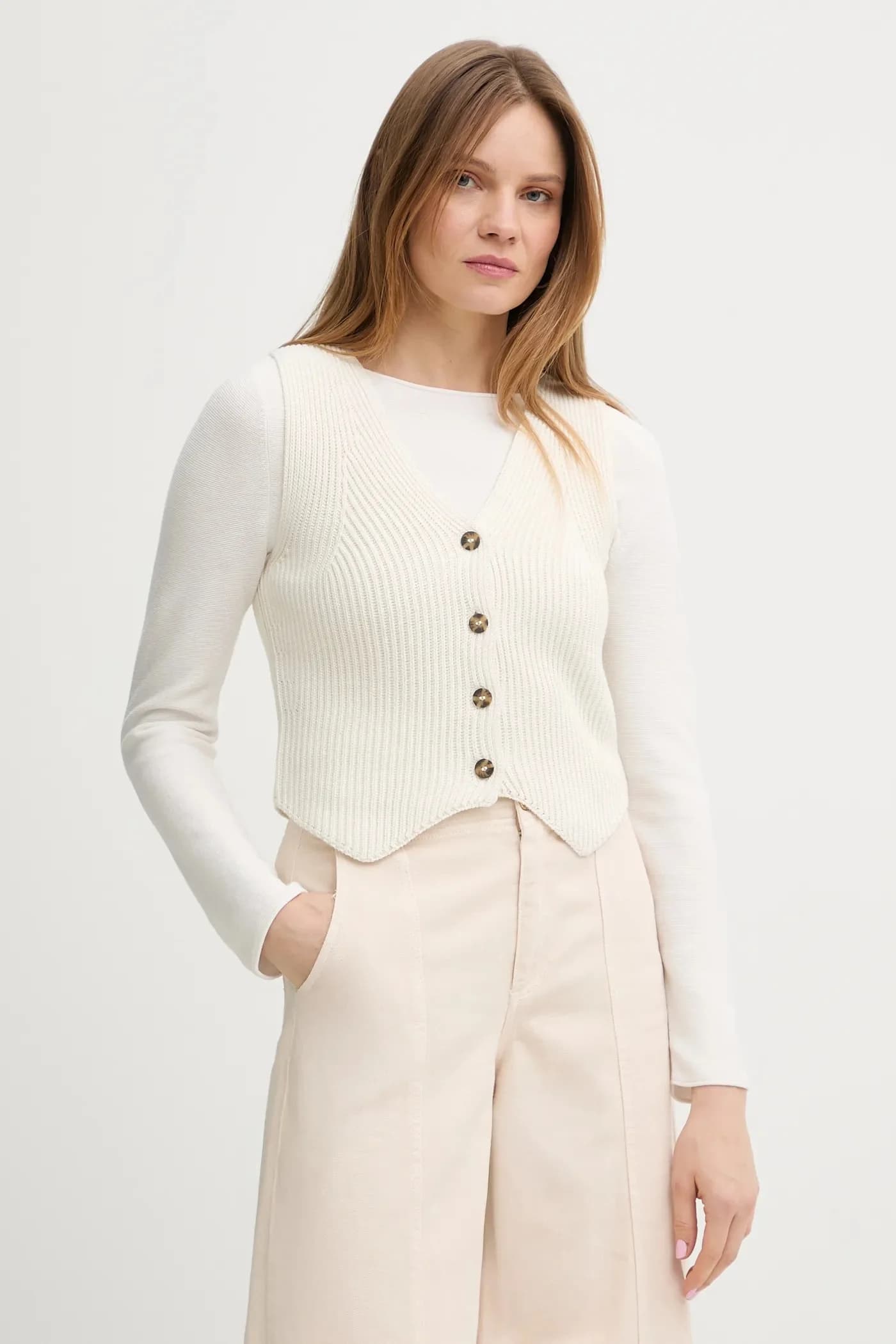 Хлопковый жилет