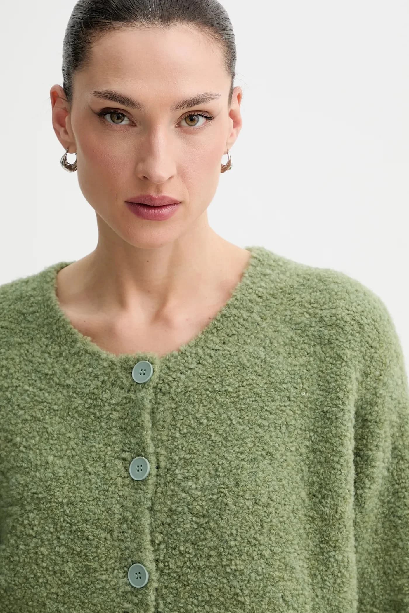 Кардиган с шерстью - фото 4