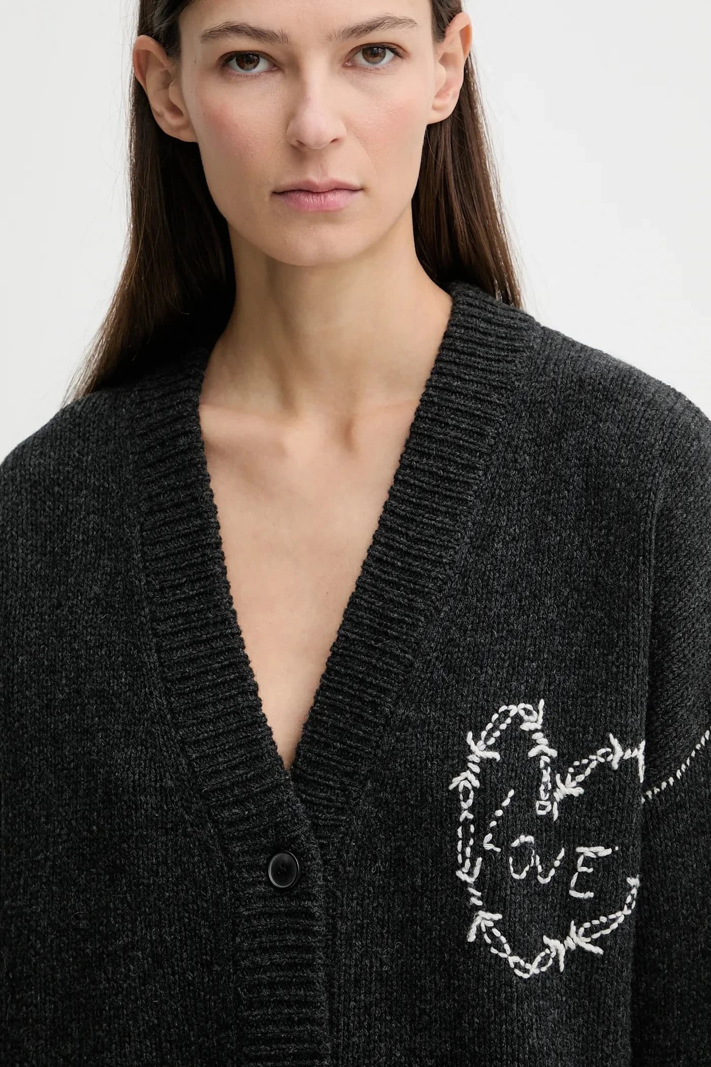 Шерстяной кардиган - фото 4