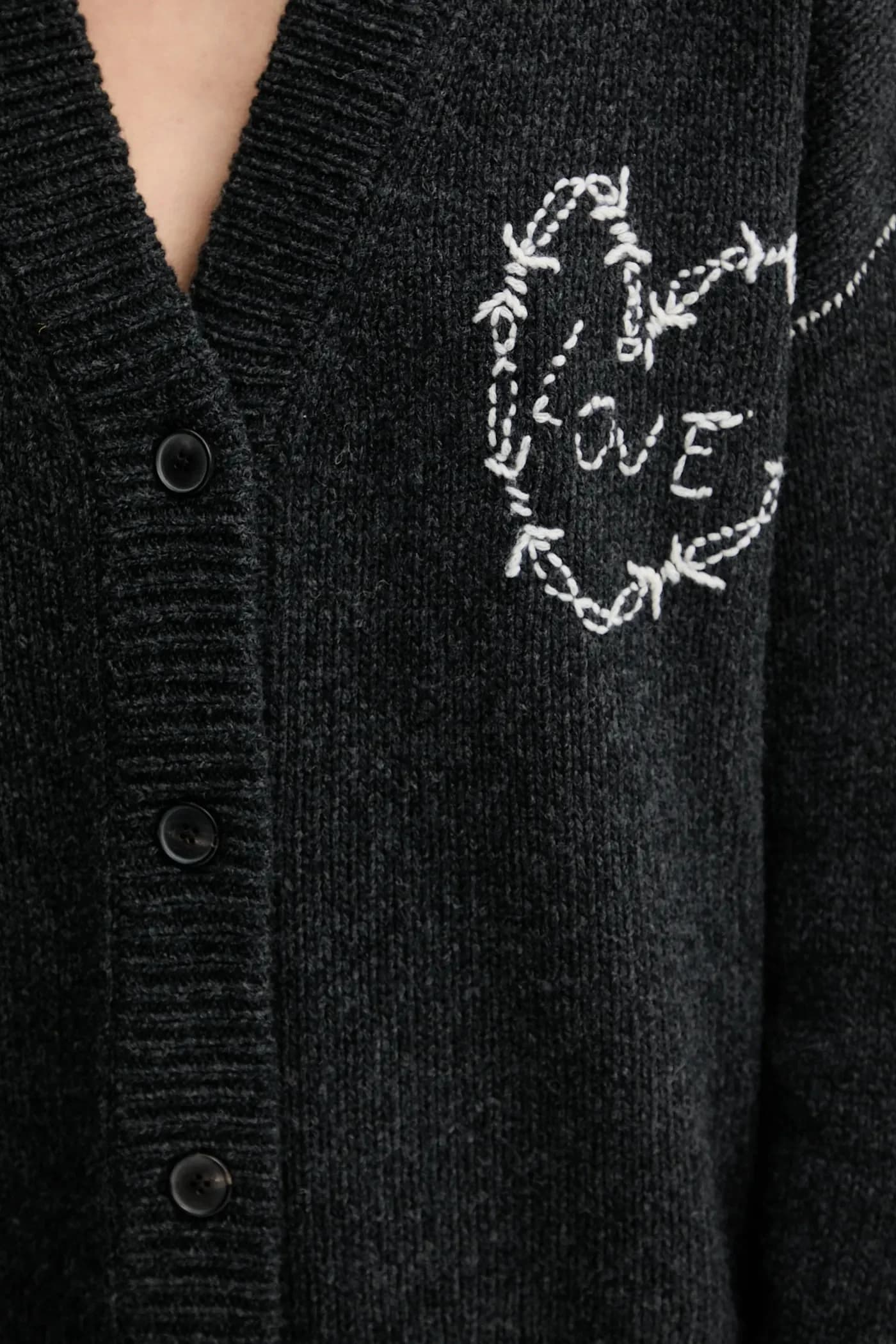 Шерстяной кардиган - фото 5