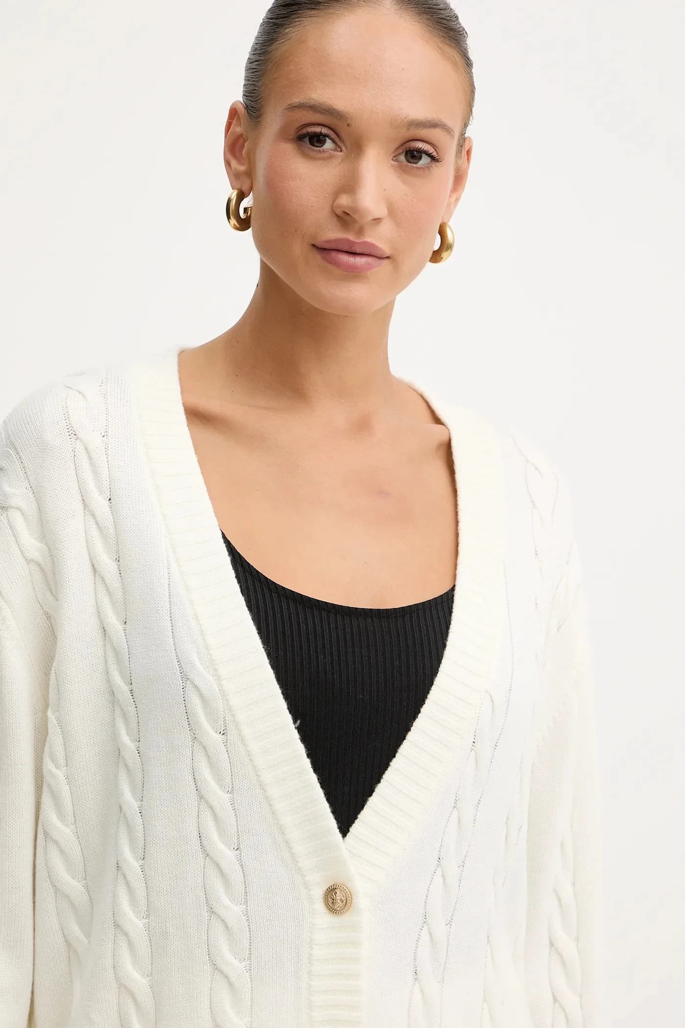 Кардиган из шерсти ELSA - фото 4