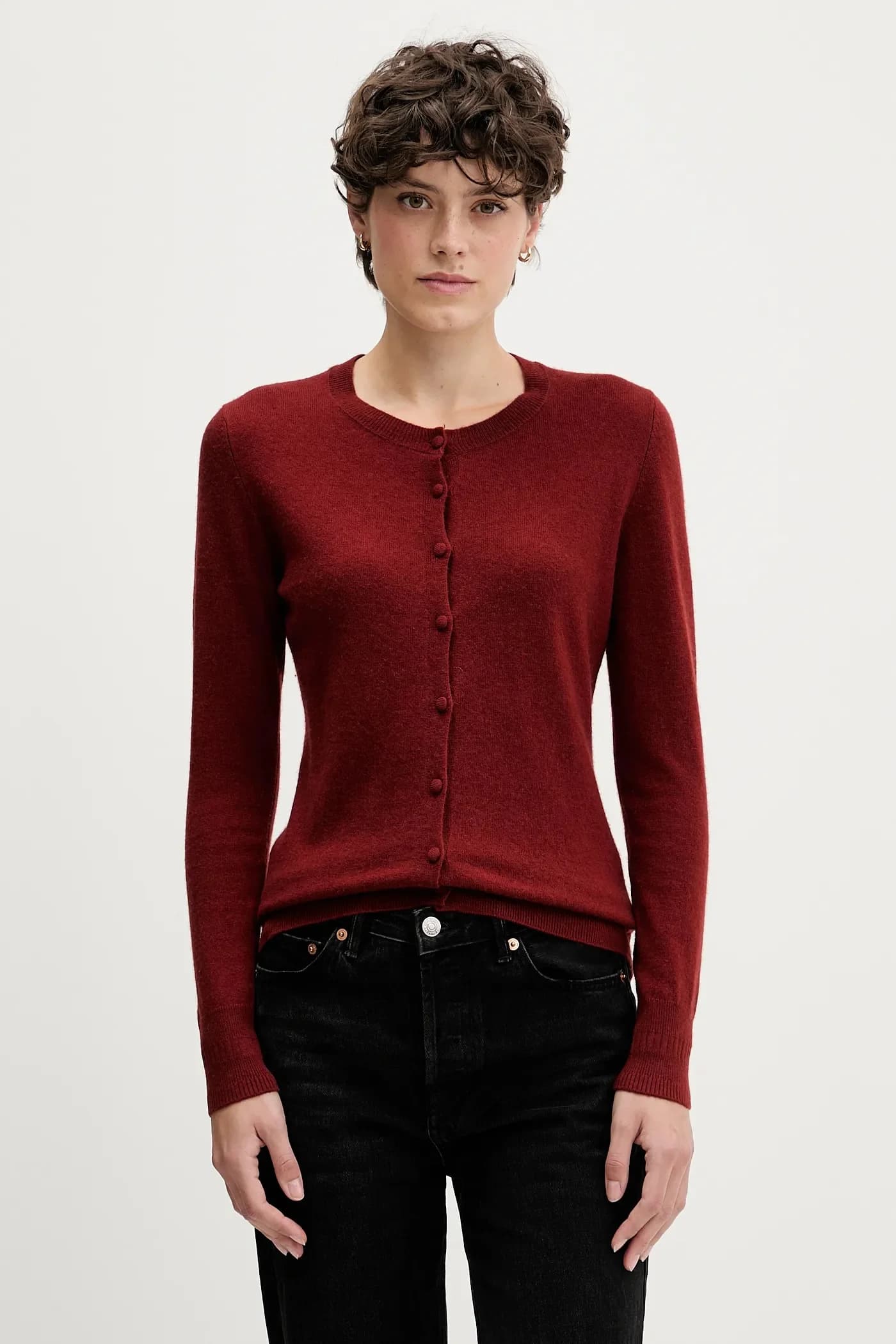 Кардиган из смесовой шерсти