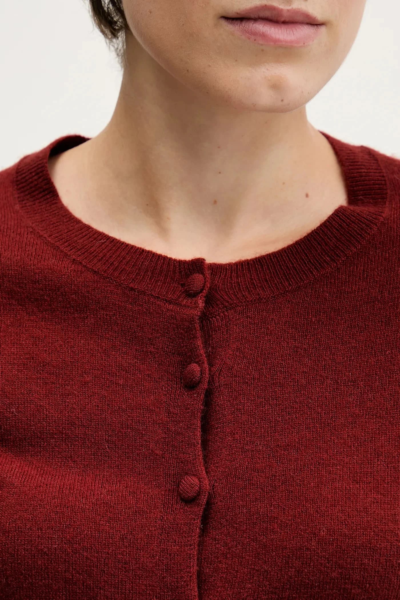 Кардиган из смесовой шерсти - фото 5