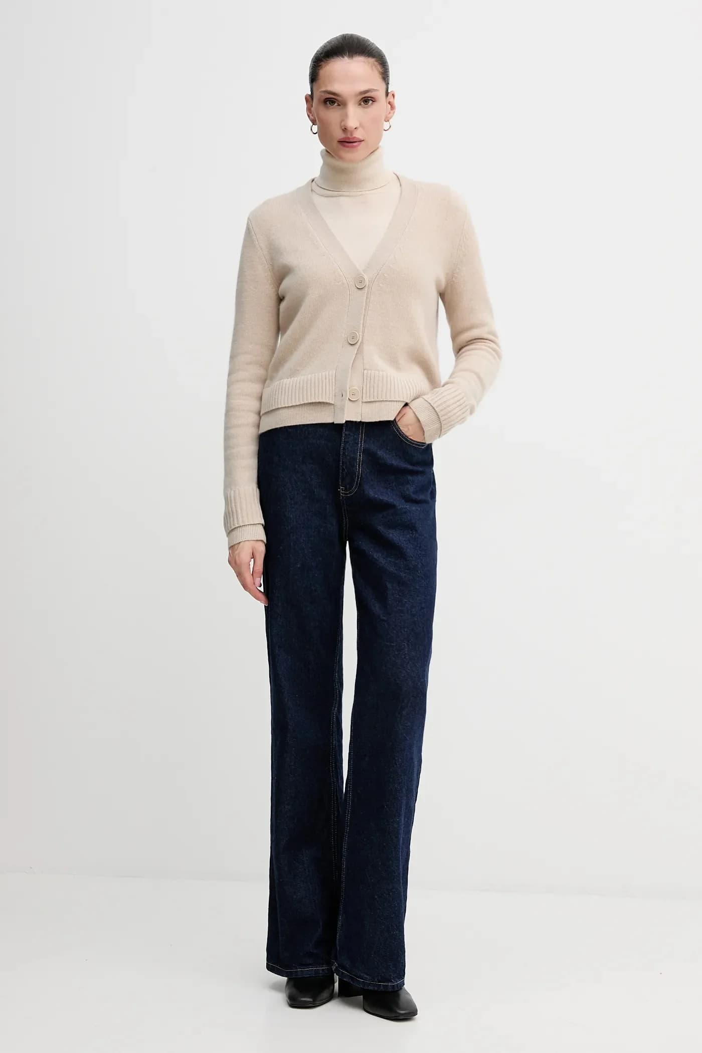 Кардиган с шерстью - фото 2