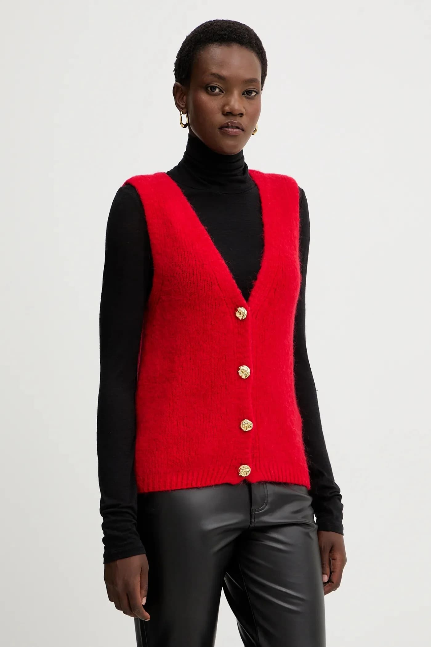 Жилет из смесовой шерсти