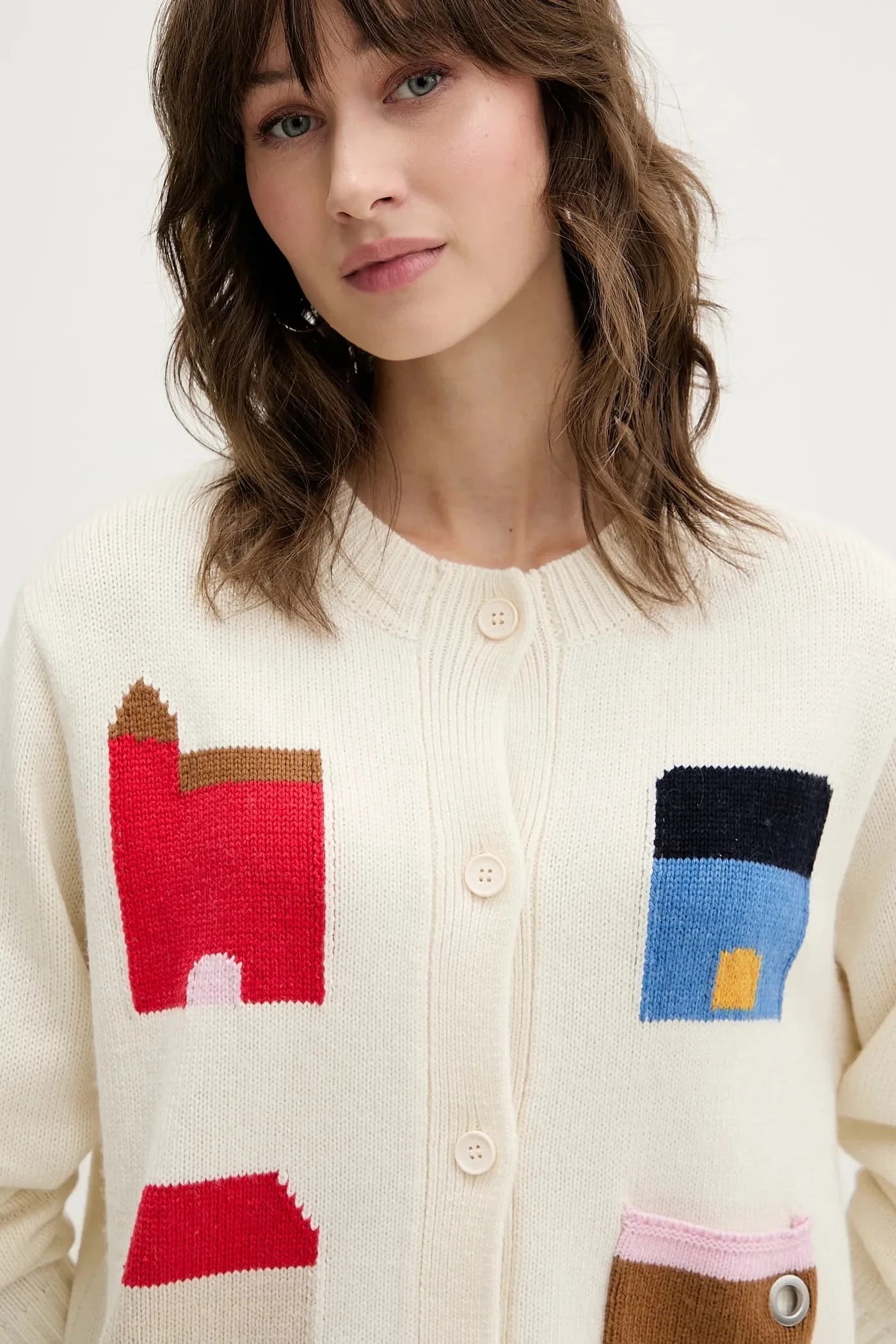 Кардиган с шерстью - фото 4