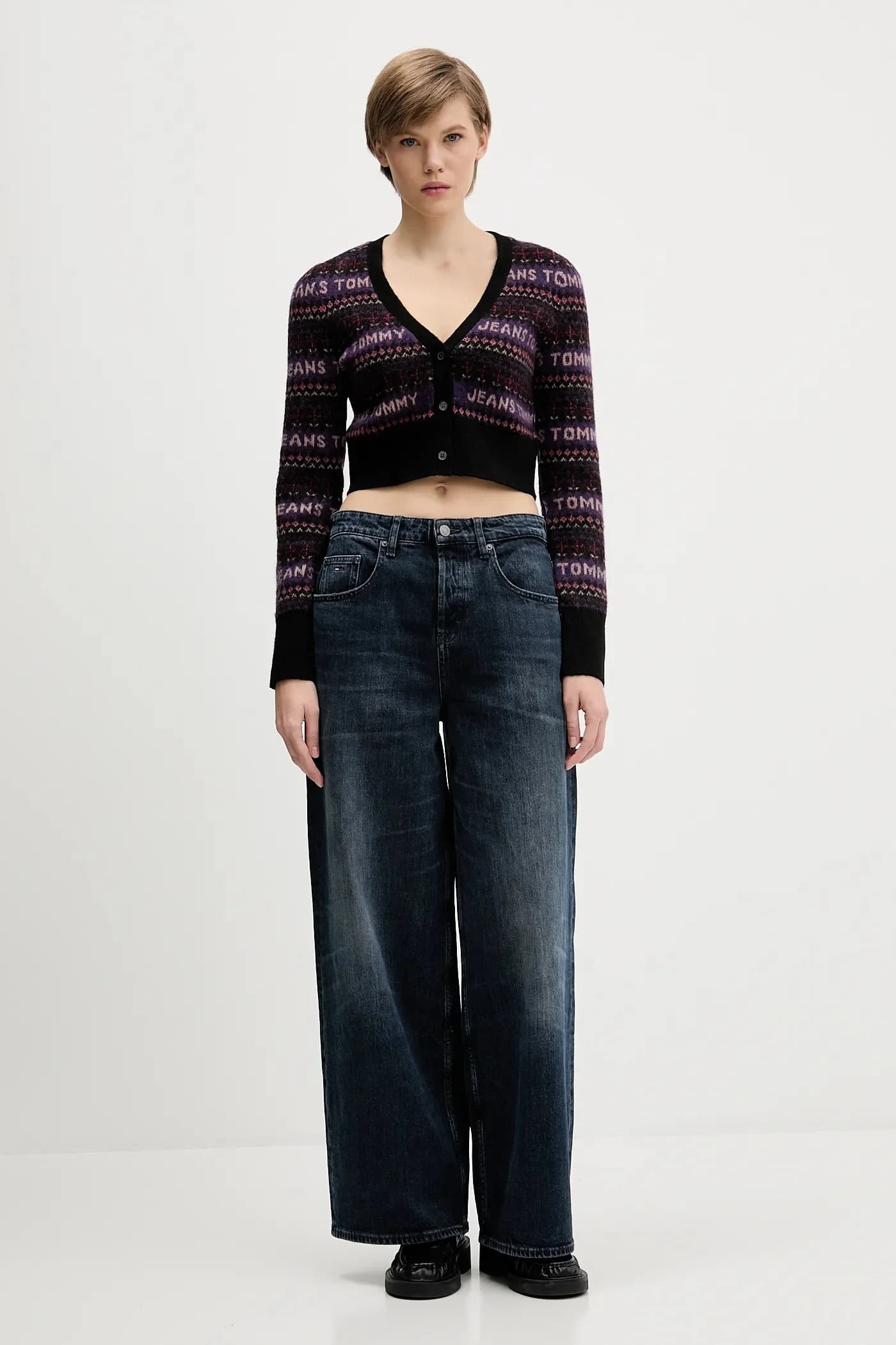 Кардиган из смесовой шерсти - фото 2