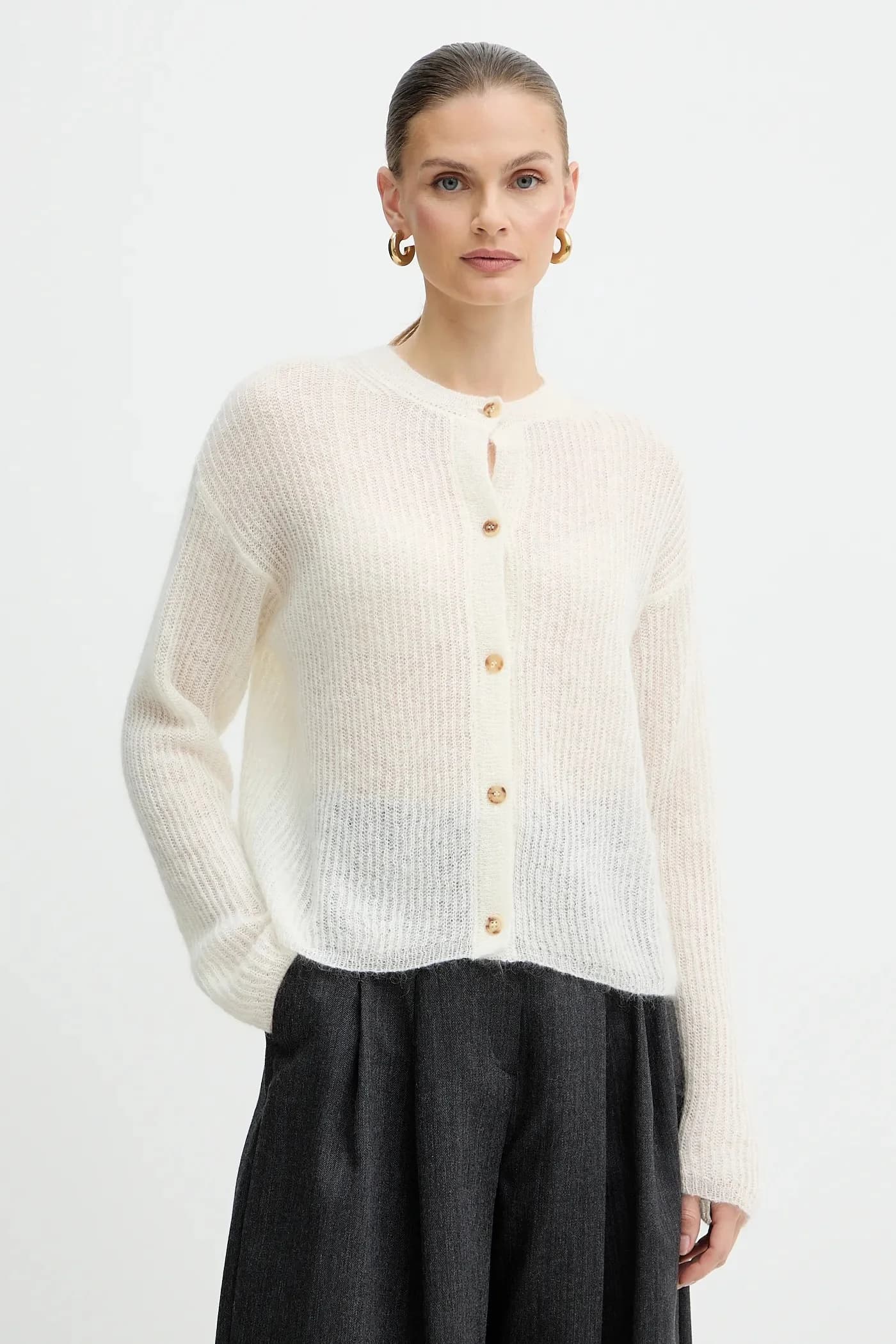 Кардиган из шерсти MEANDRO