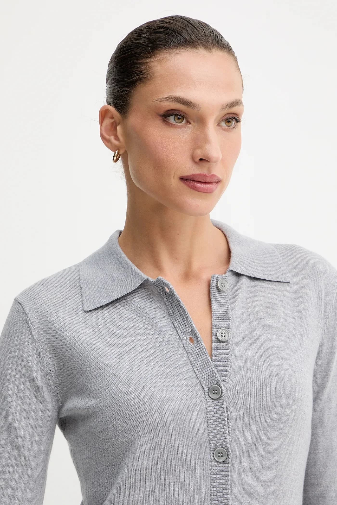 Шерстяной кардиган - фото 4