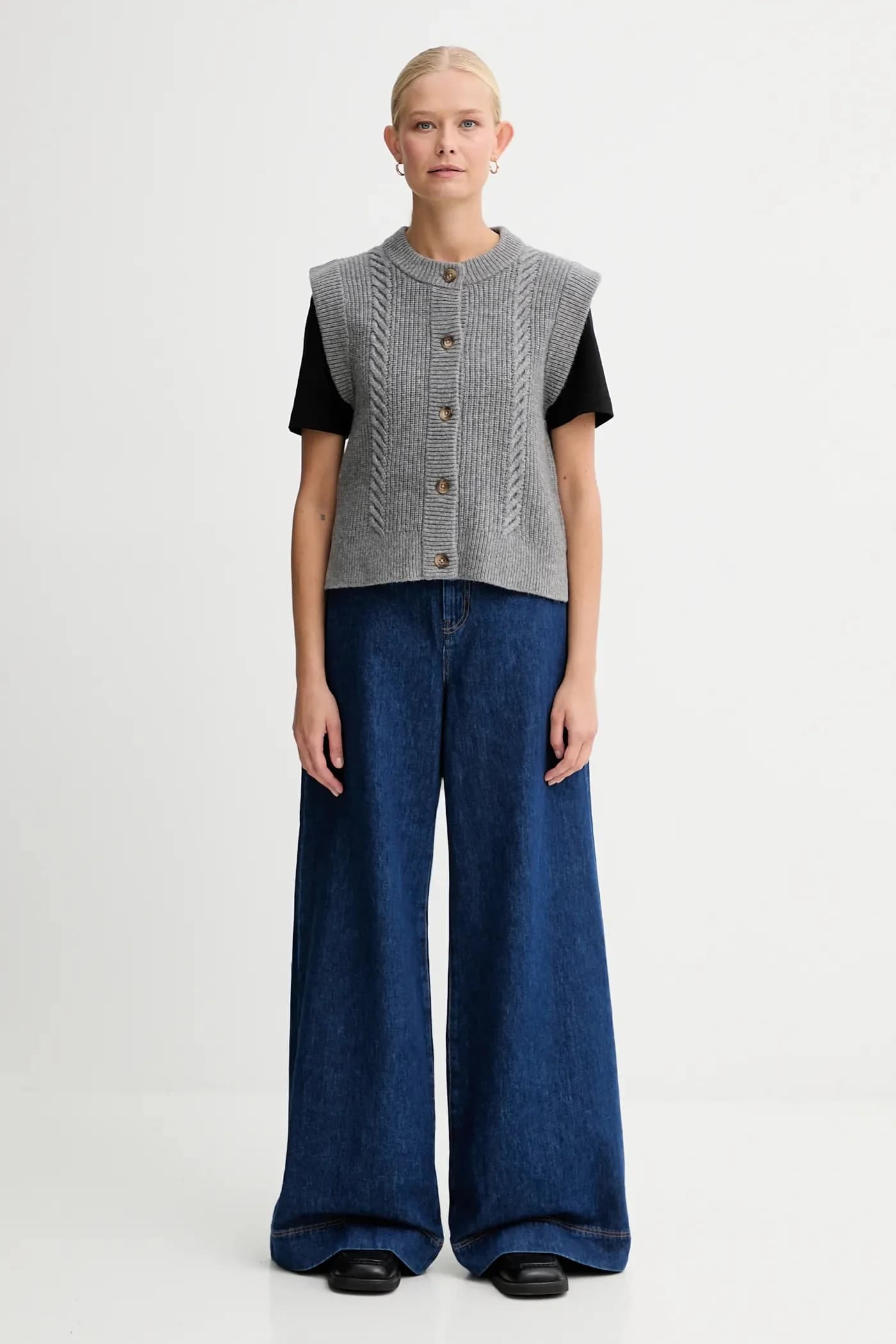 Жилет с добавлением шерсти - фото 2