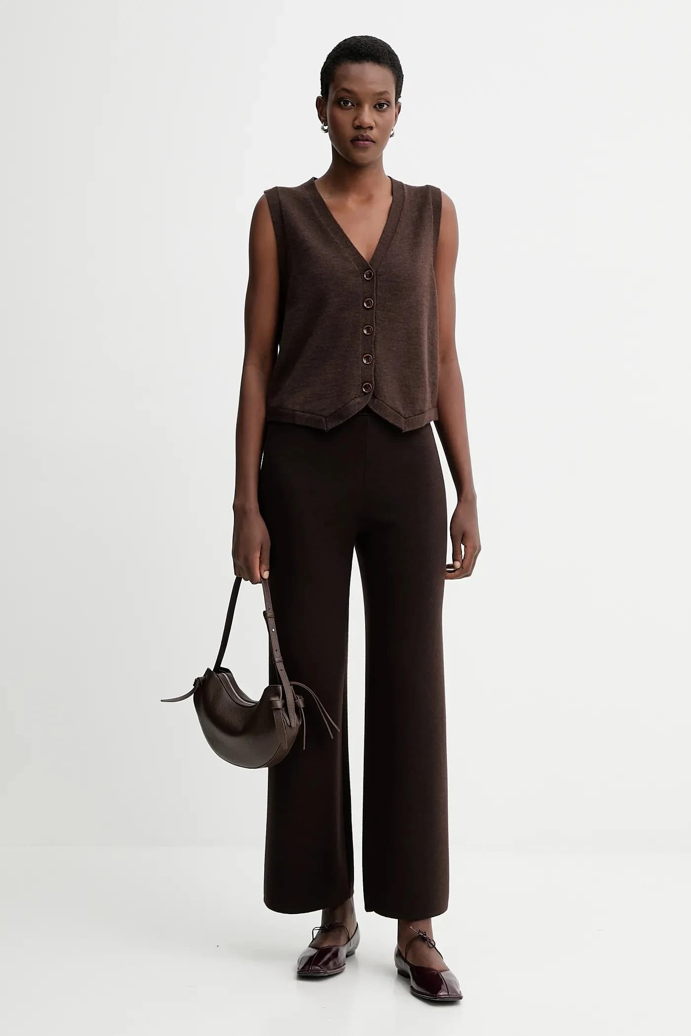 Шерстяной жилет - фото 2