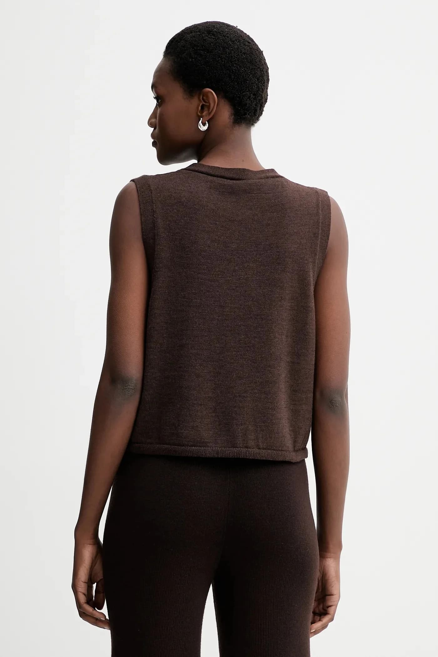 Шерстяной жилет - фото 3