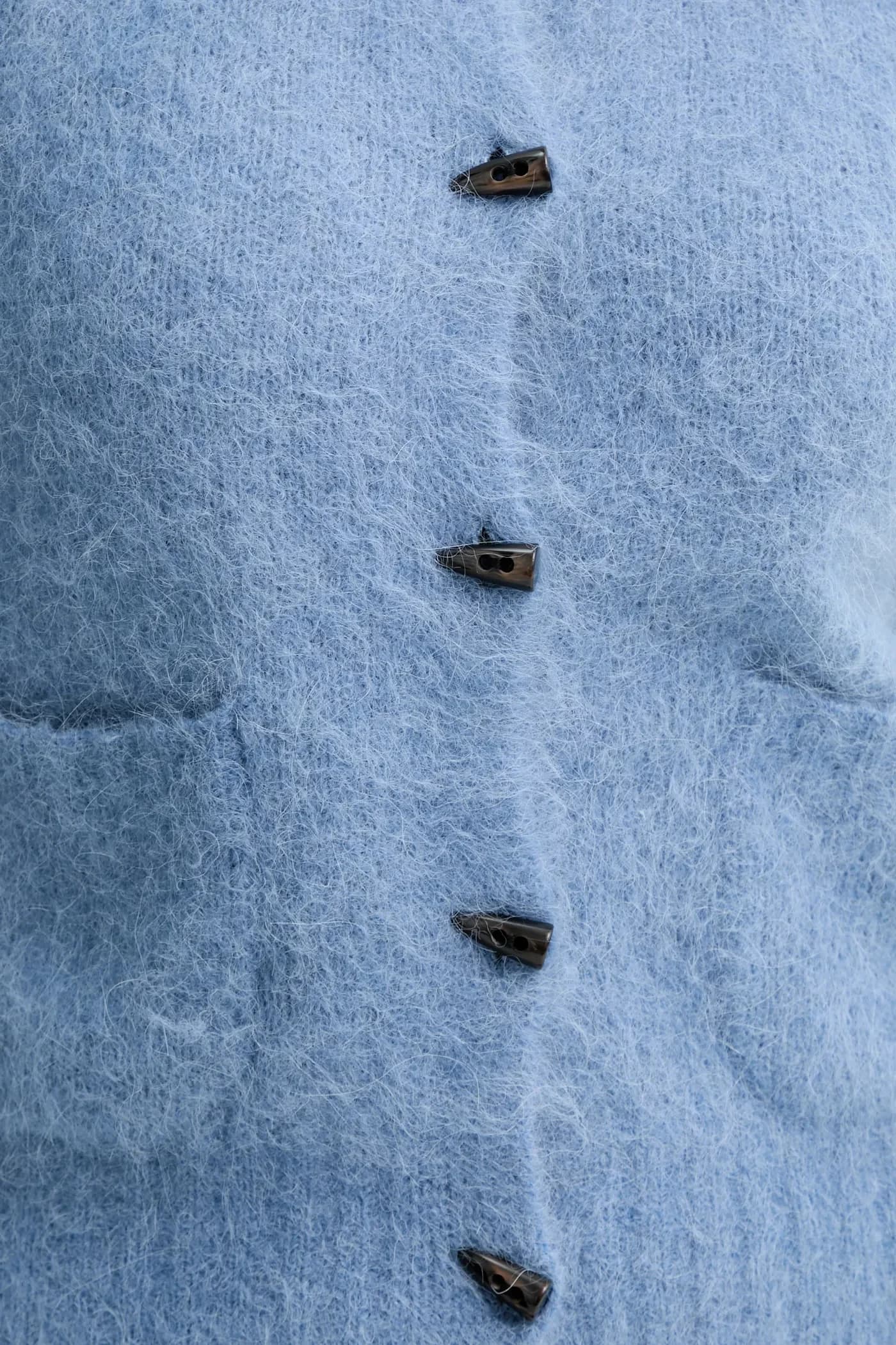 кардиган LOCCA из шерсти - фото 5