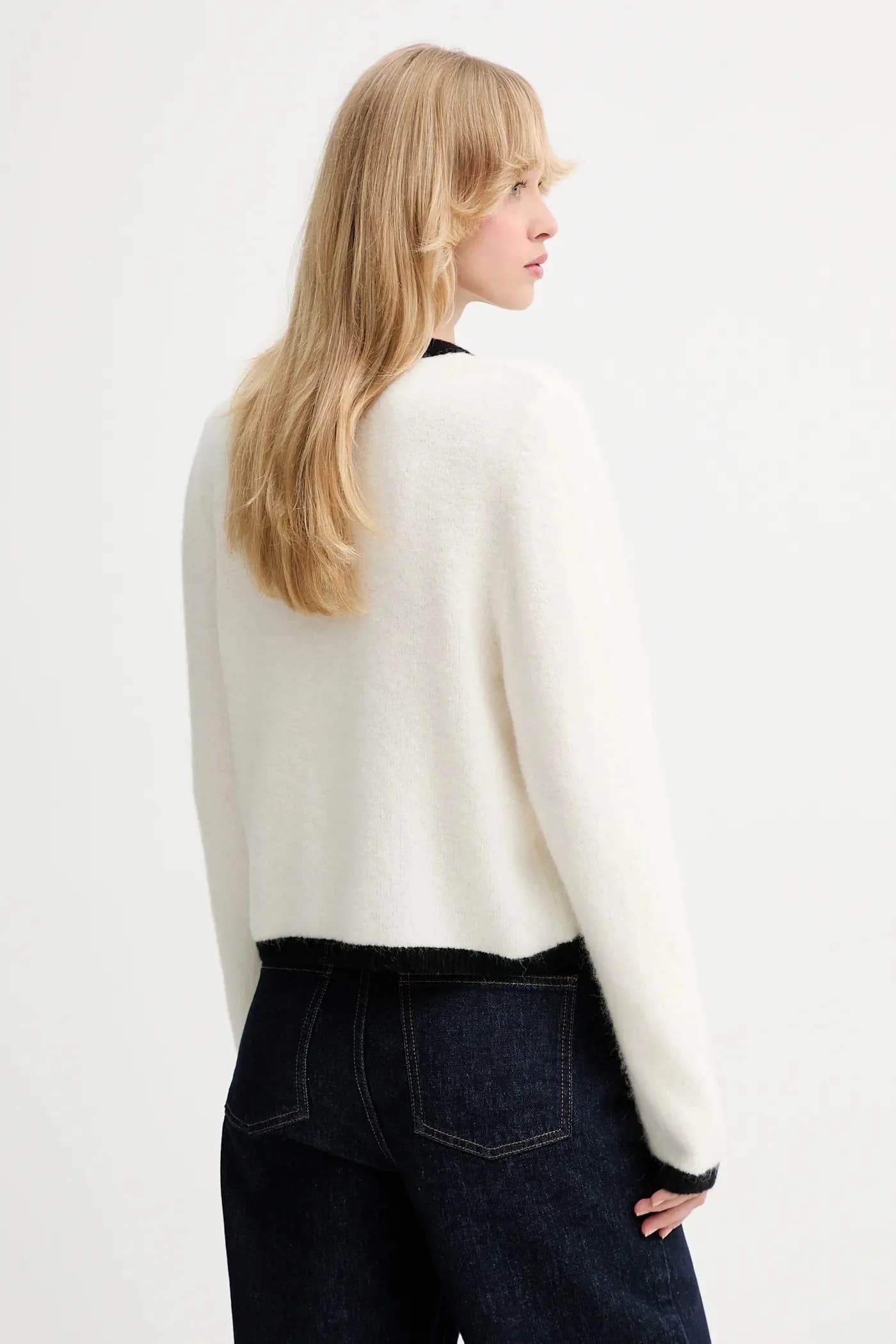 Шерстяной кардиган - фото 3