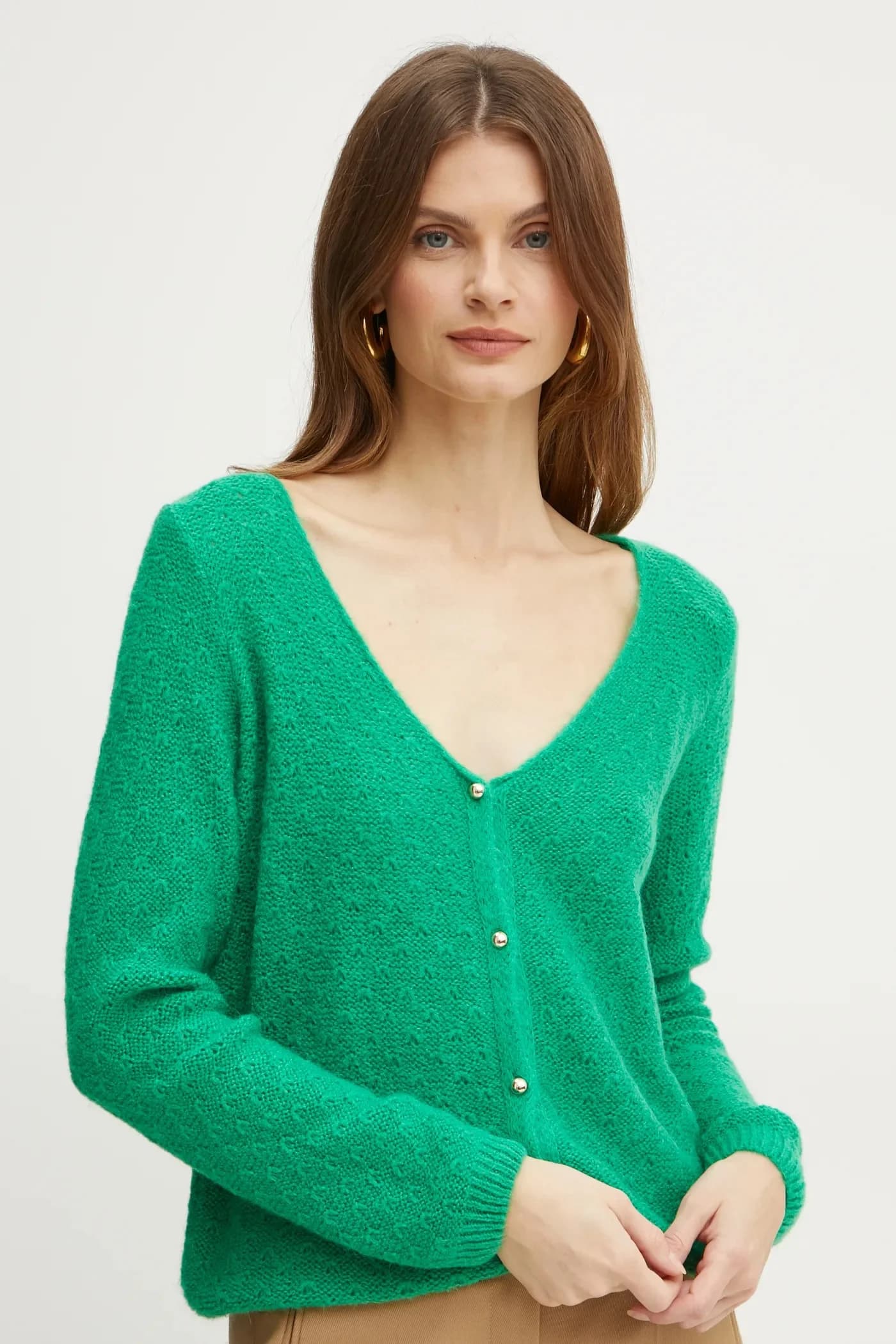 MACARO свитер из смесовой шерсти