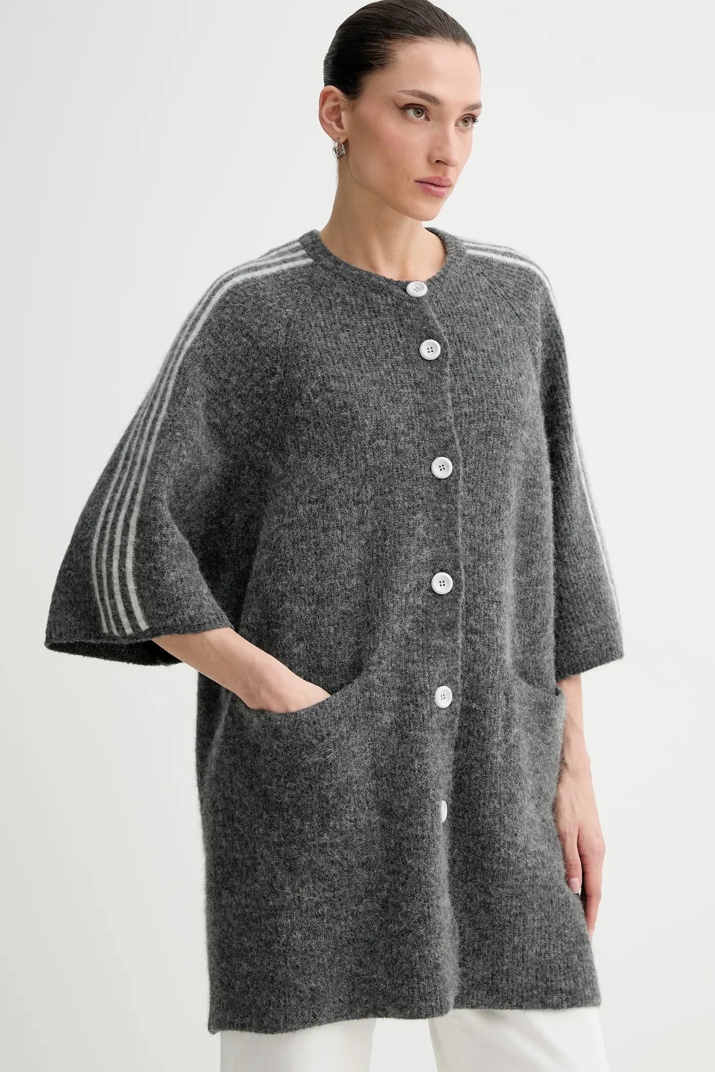 Кардиган с шерстью - фото 4