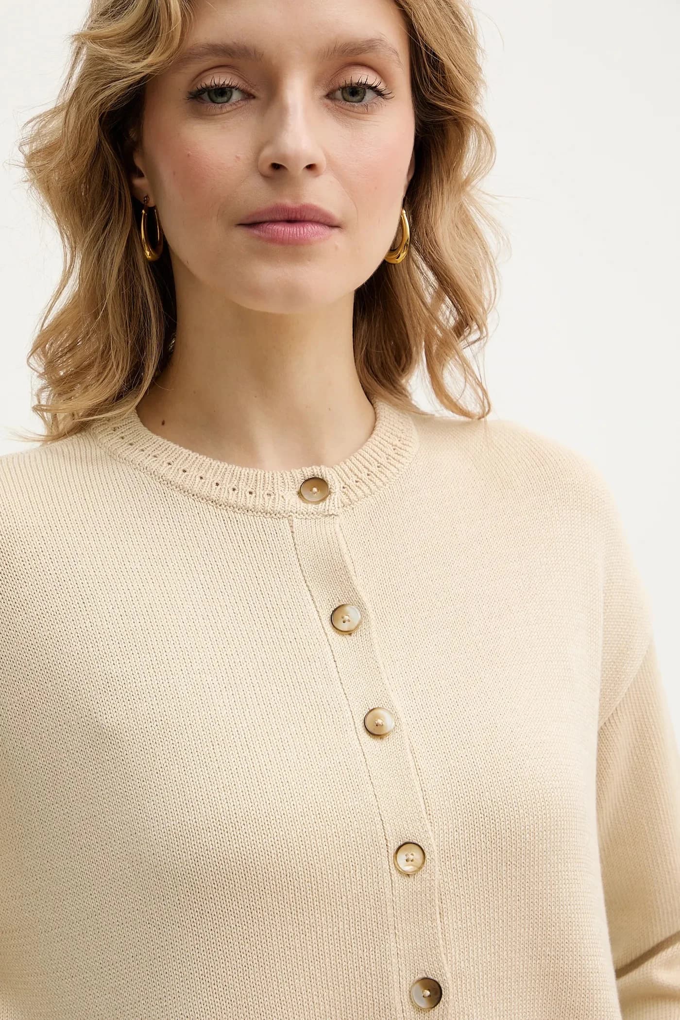 хлопковый кардиган ALCUNO - фото 4