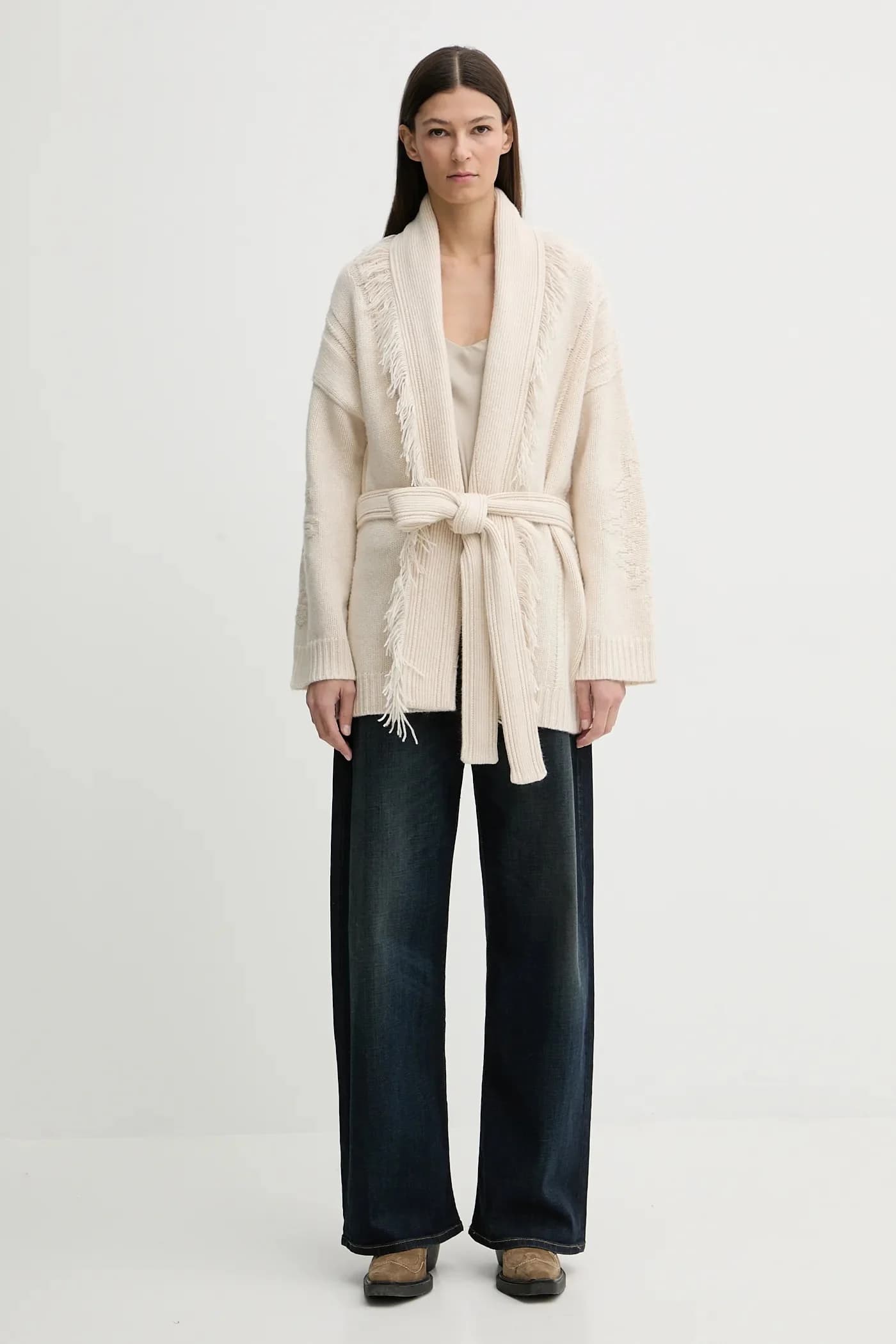 Шерстяной кардиган - фото 2