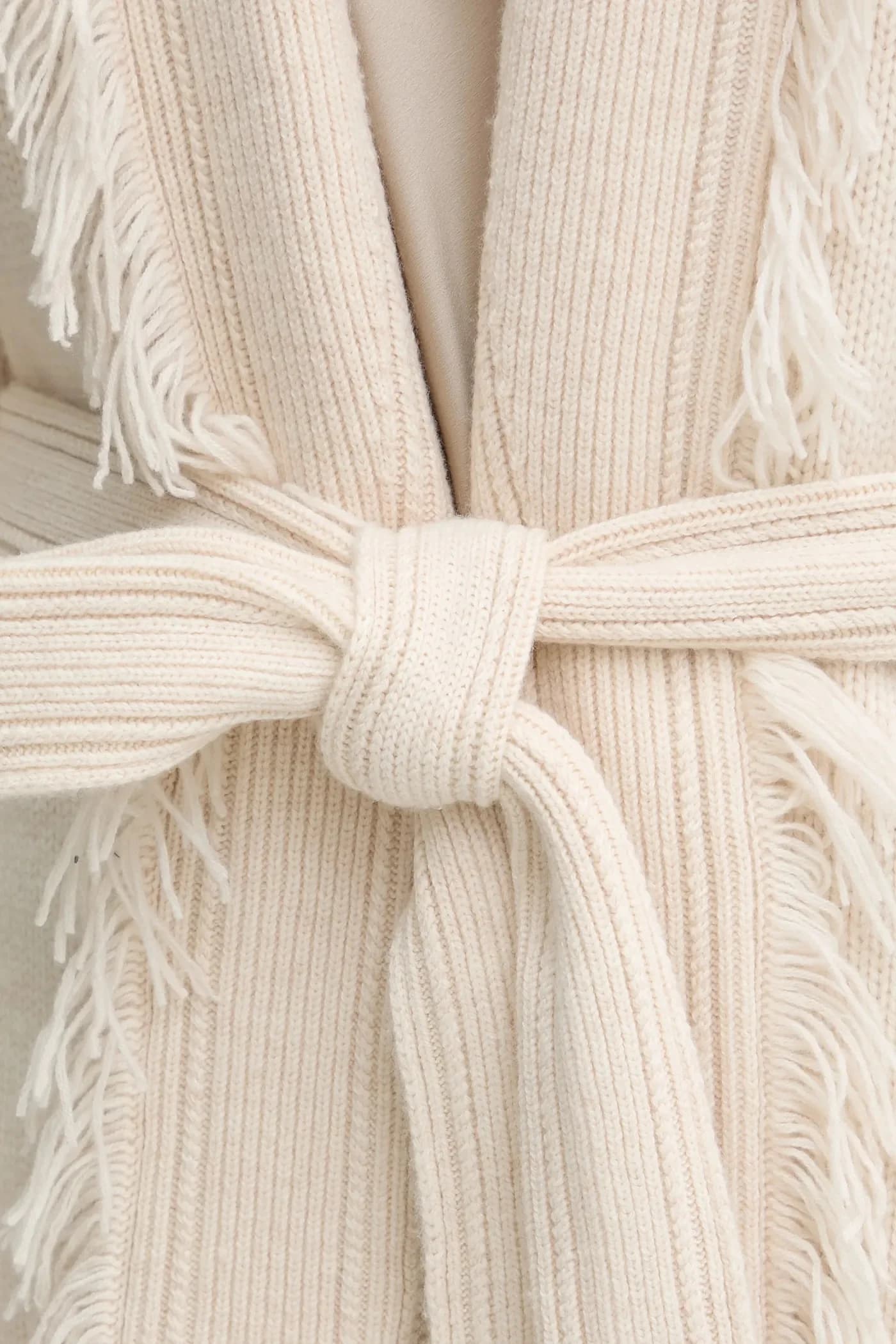 Шерстяной кардиган - фото 5