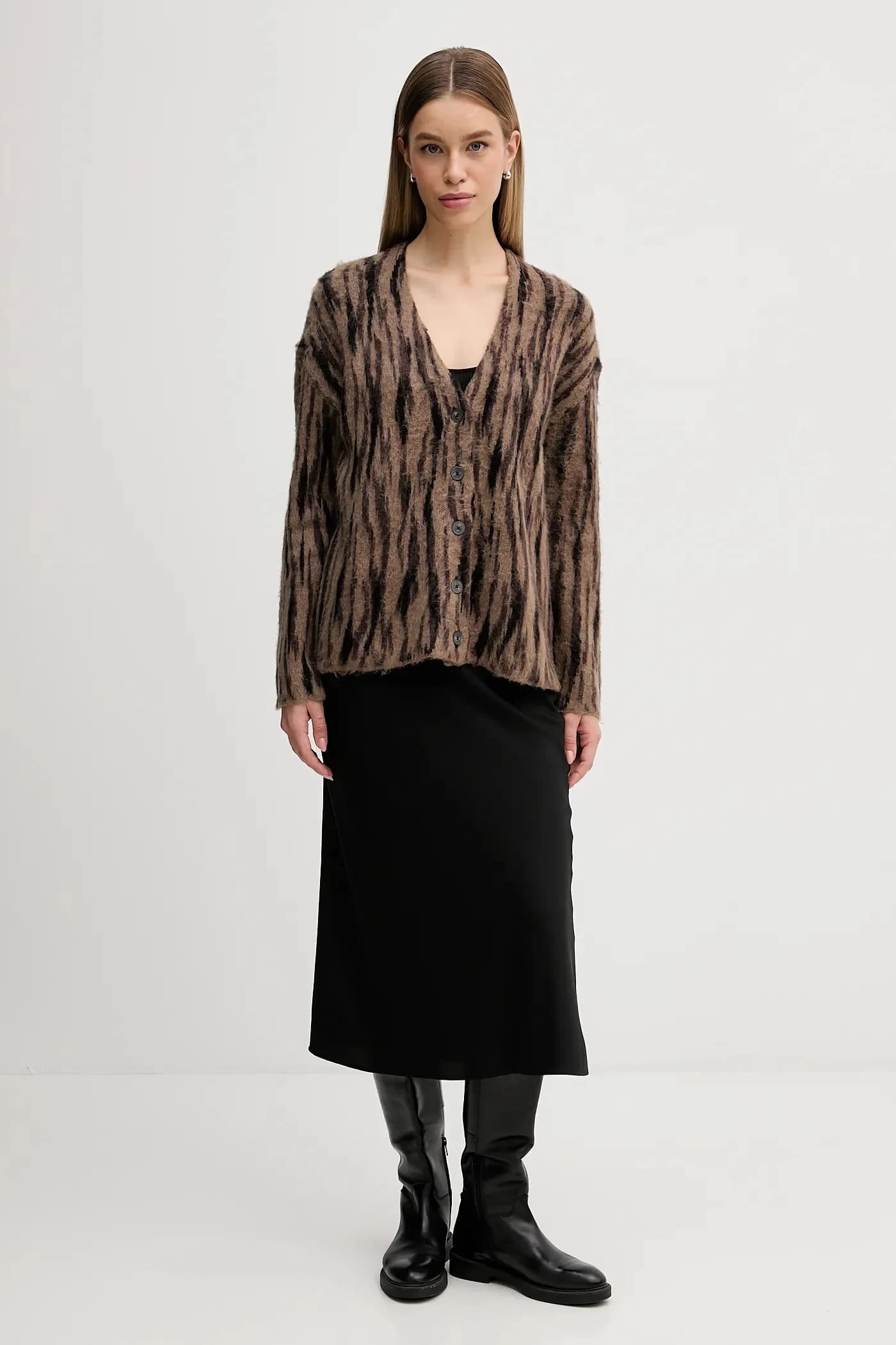 Кардиган с мохером - фото 2