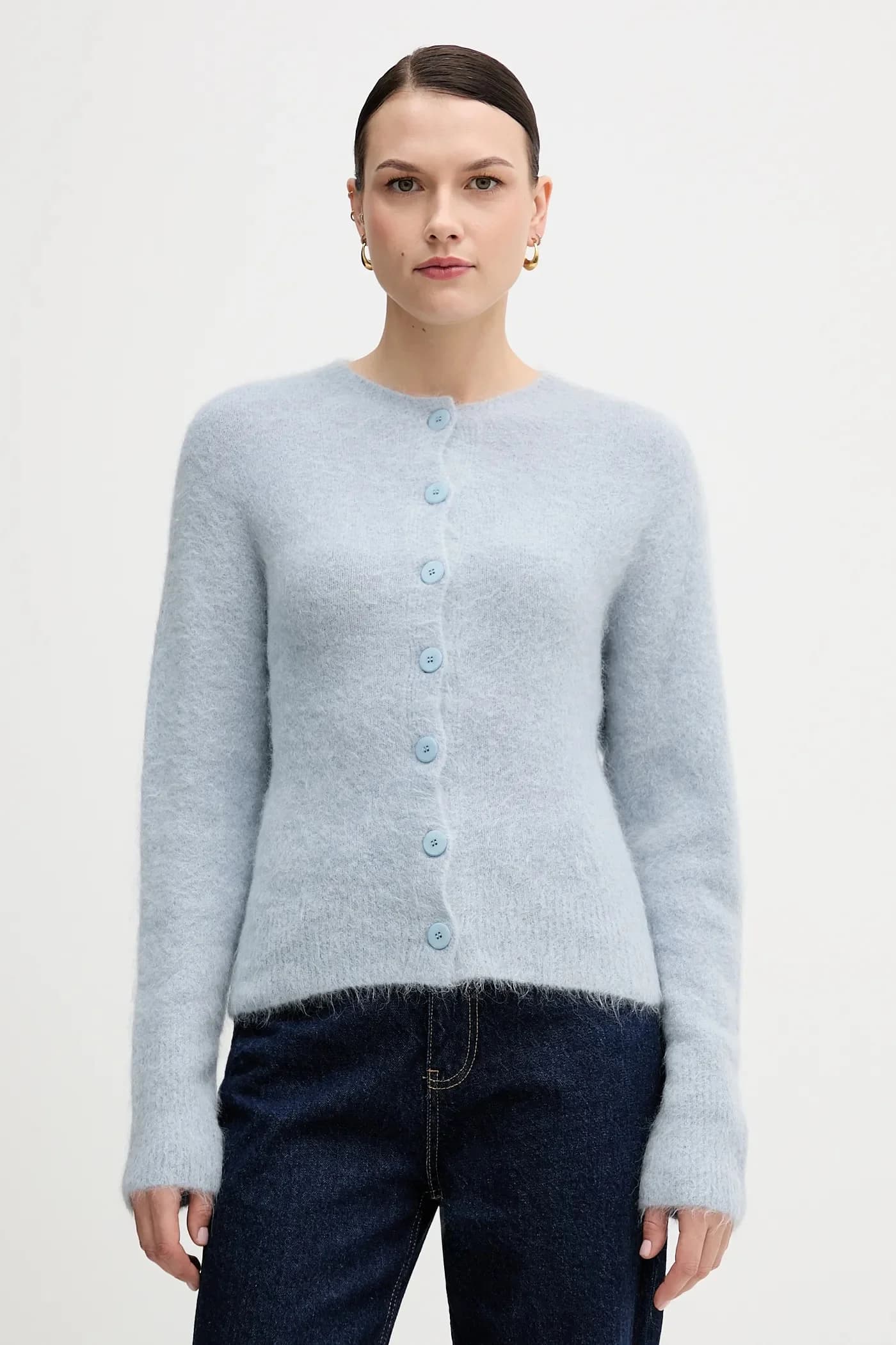 Кардиган с альпакой