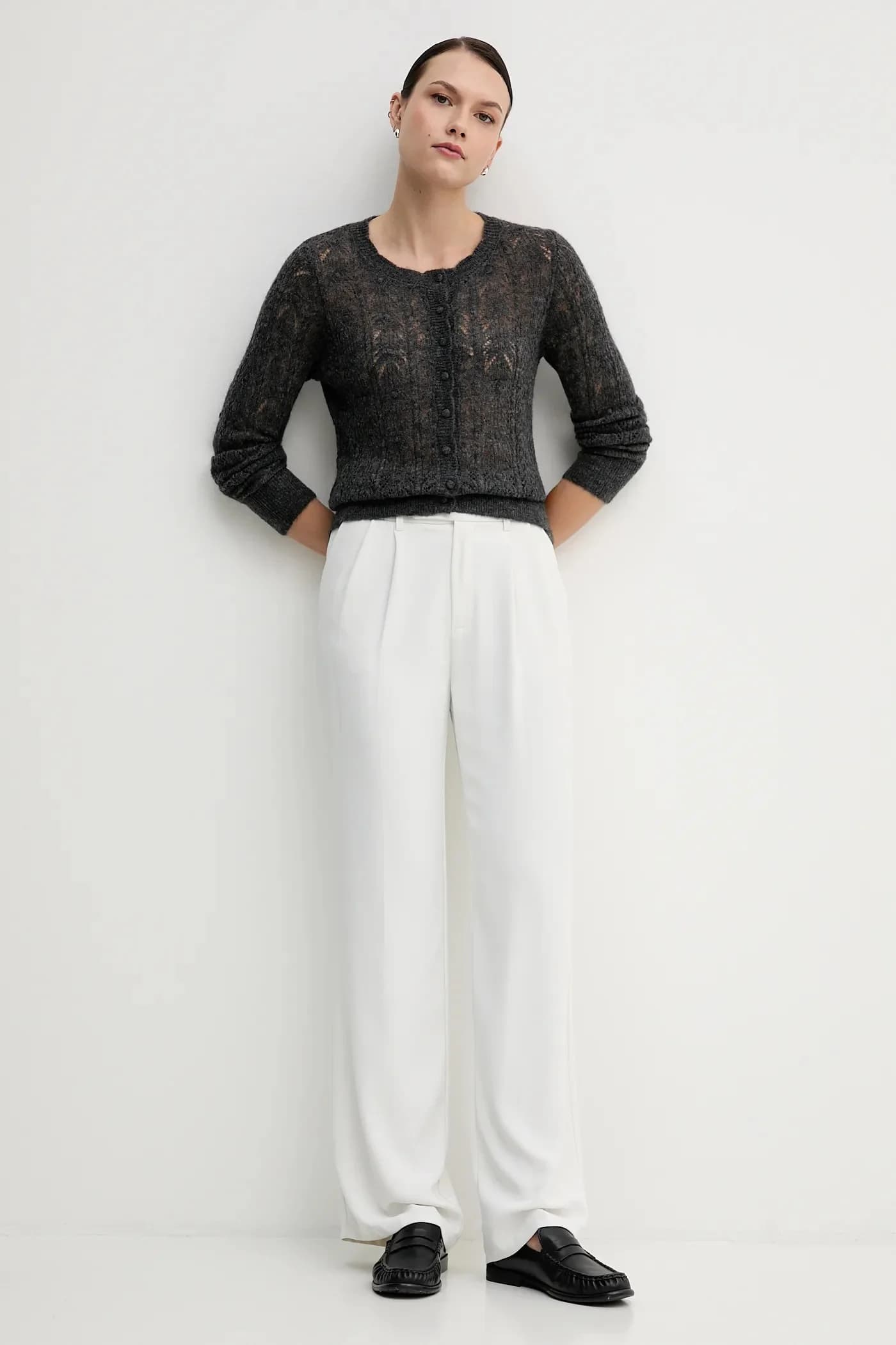 Кардиган с шерстью - фото 2