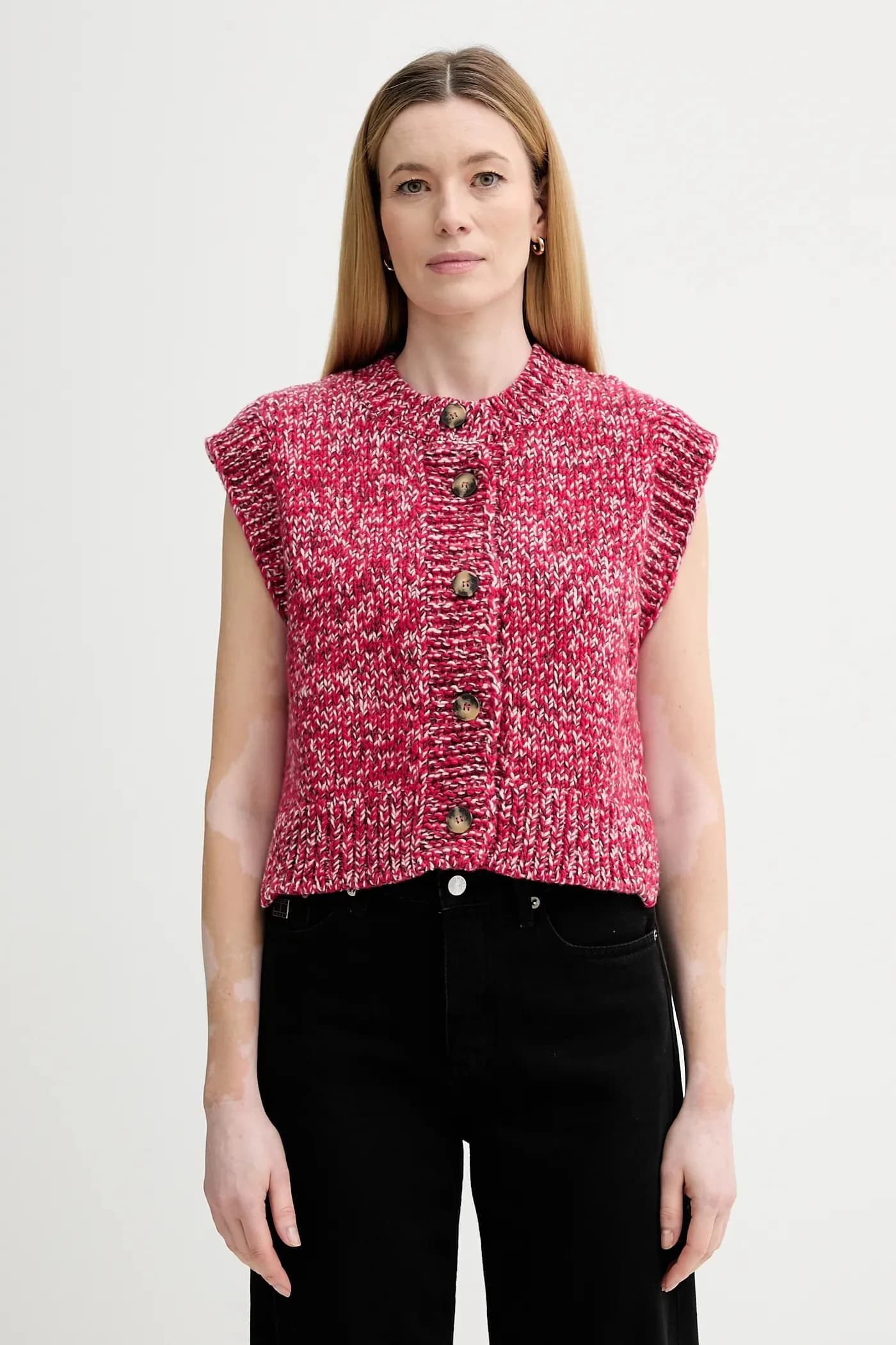 Жилет с добавлением шерсти