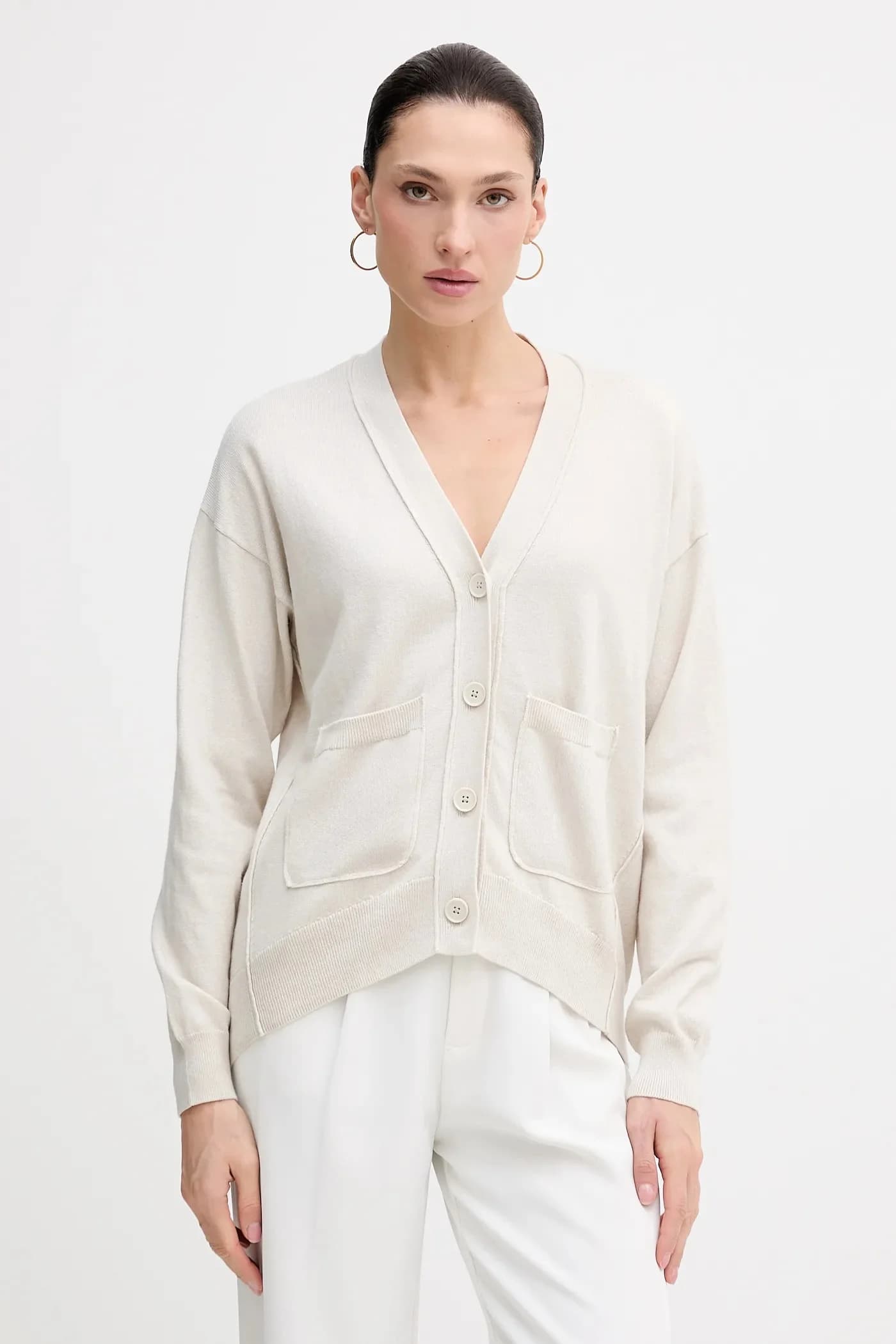 Кардиган из смесовой шерсти